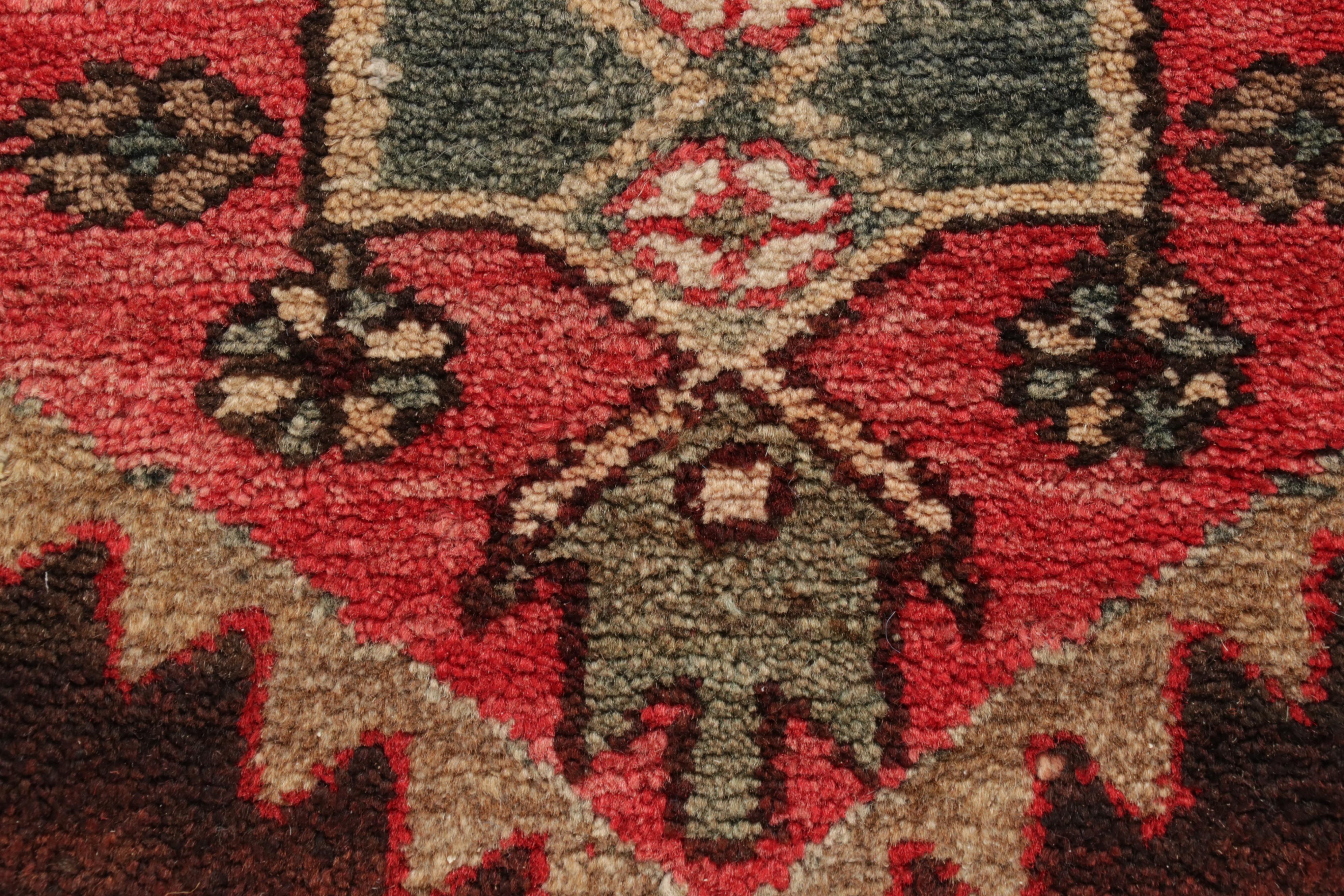 3'3 x 5'9 Hand-Knotted Persian Zanjan Rug, 1920s