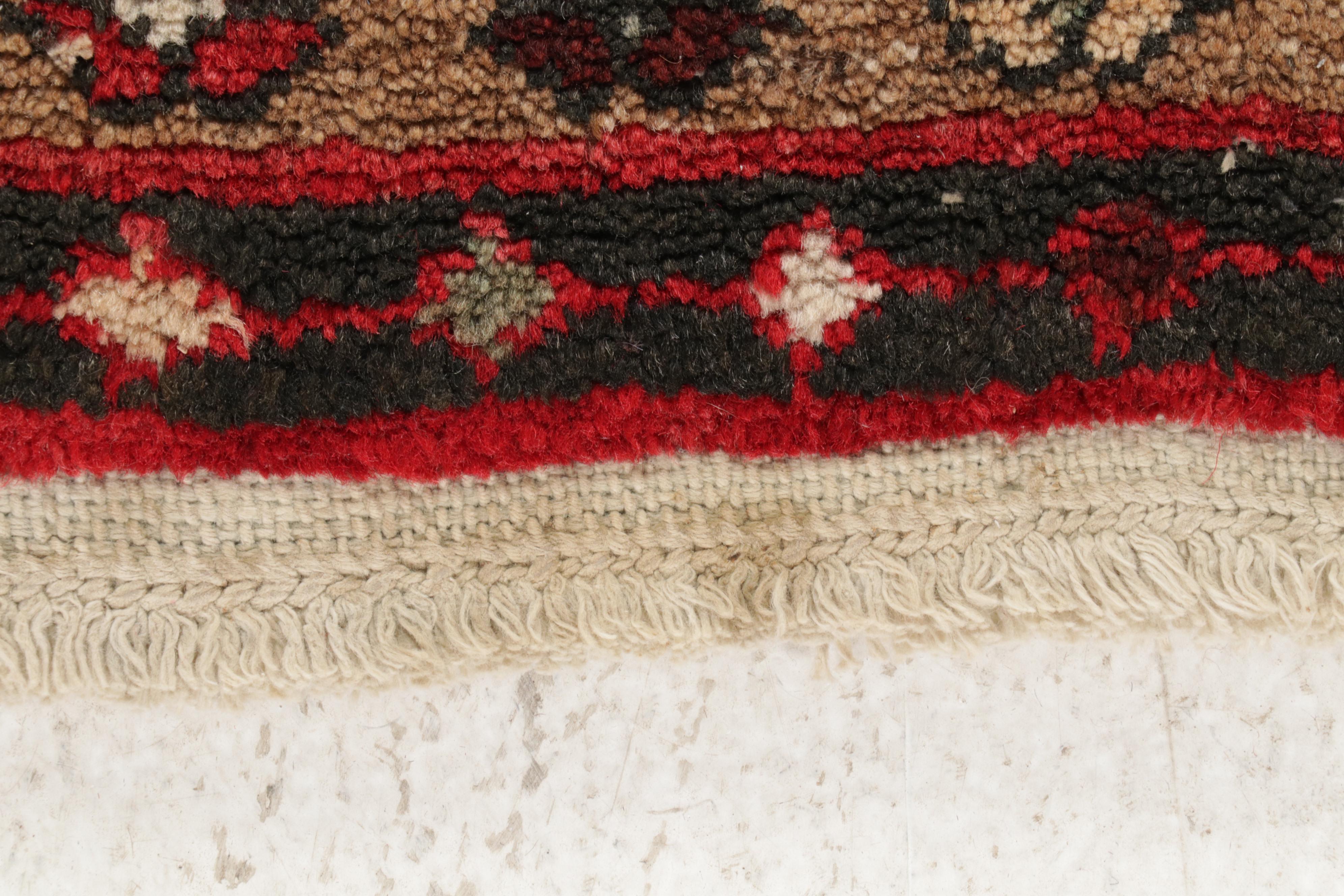 3'3 x 5'9 Hand-Knotted Persian Zanjan Rug, 1920s