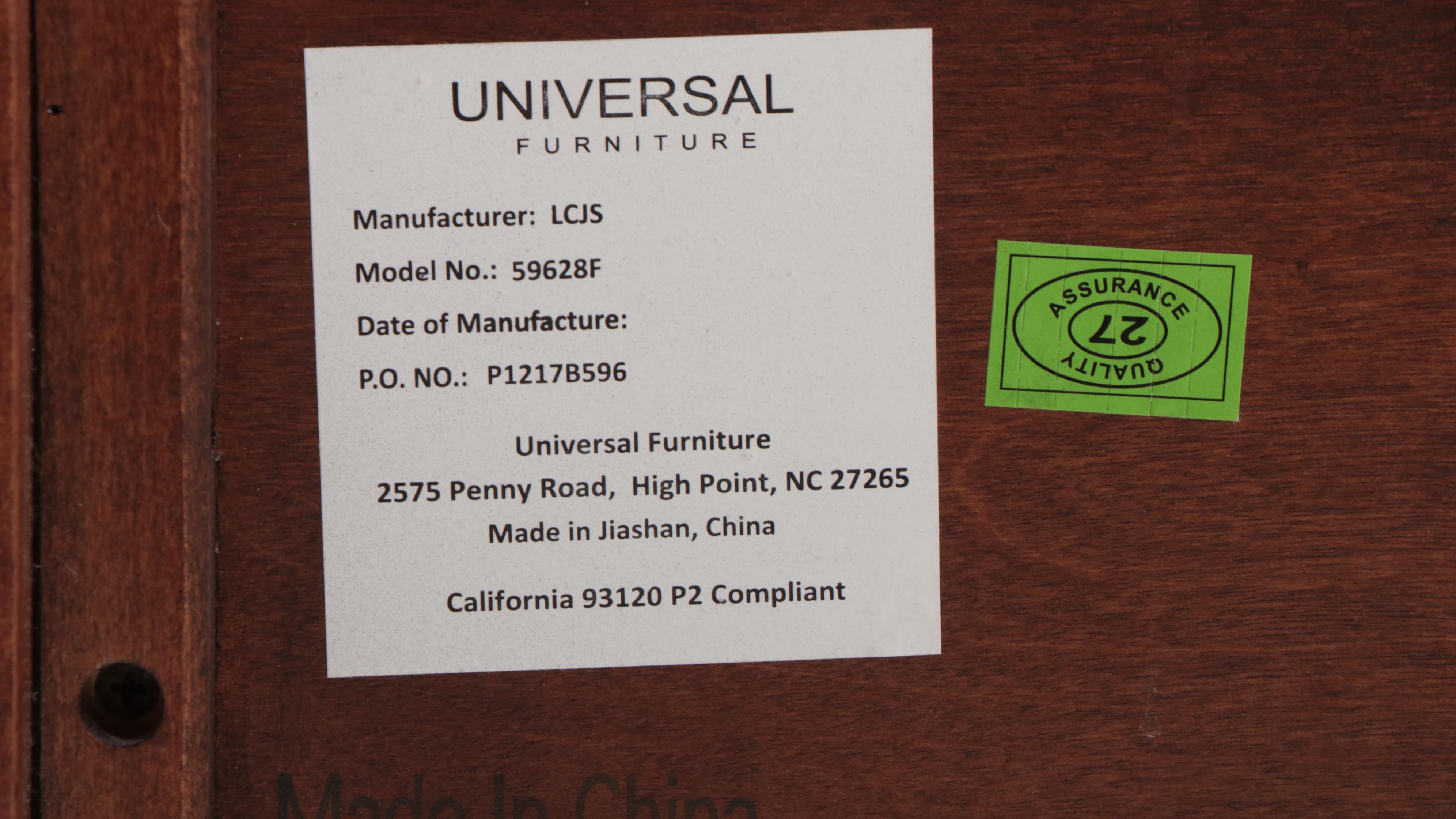 Paula Deen Home for Universal Furniture "Dogwood-Low Tide" Queen Size Bed