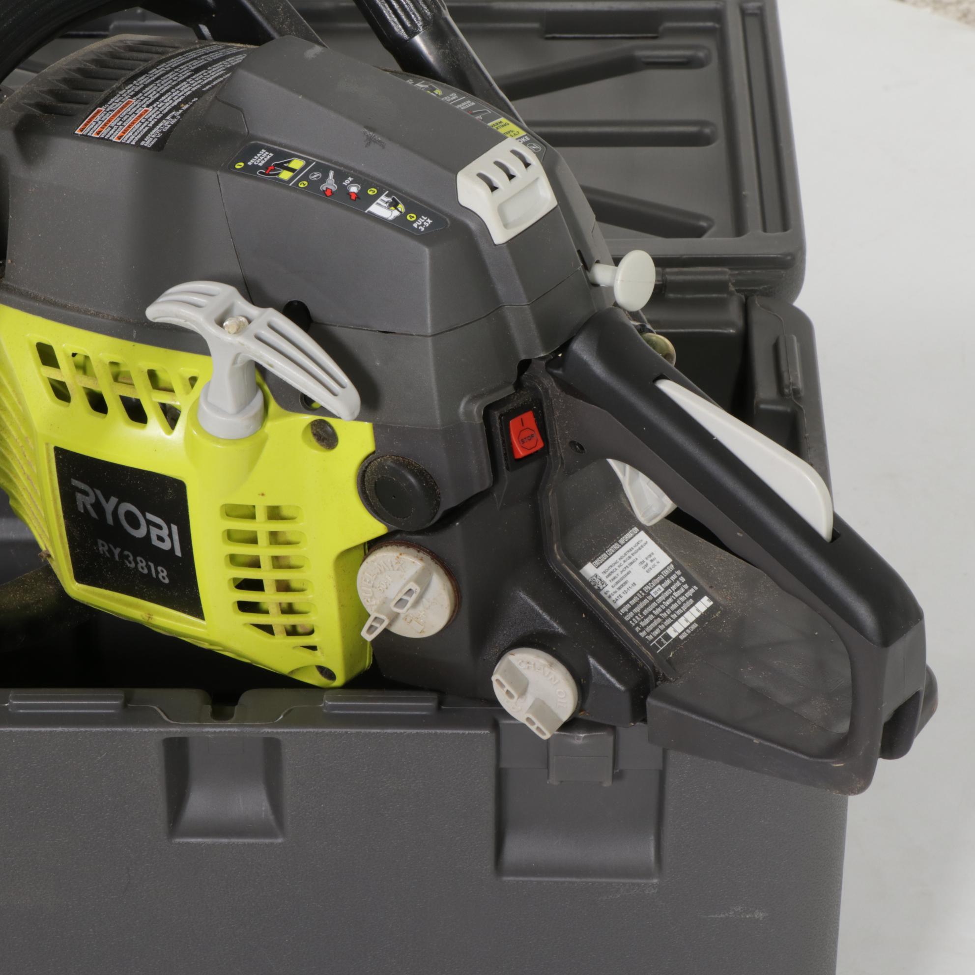 Ryobi 18-Inch Gas Powered Chainsaw, 21st Century