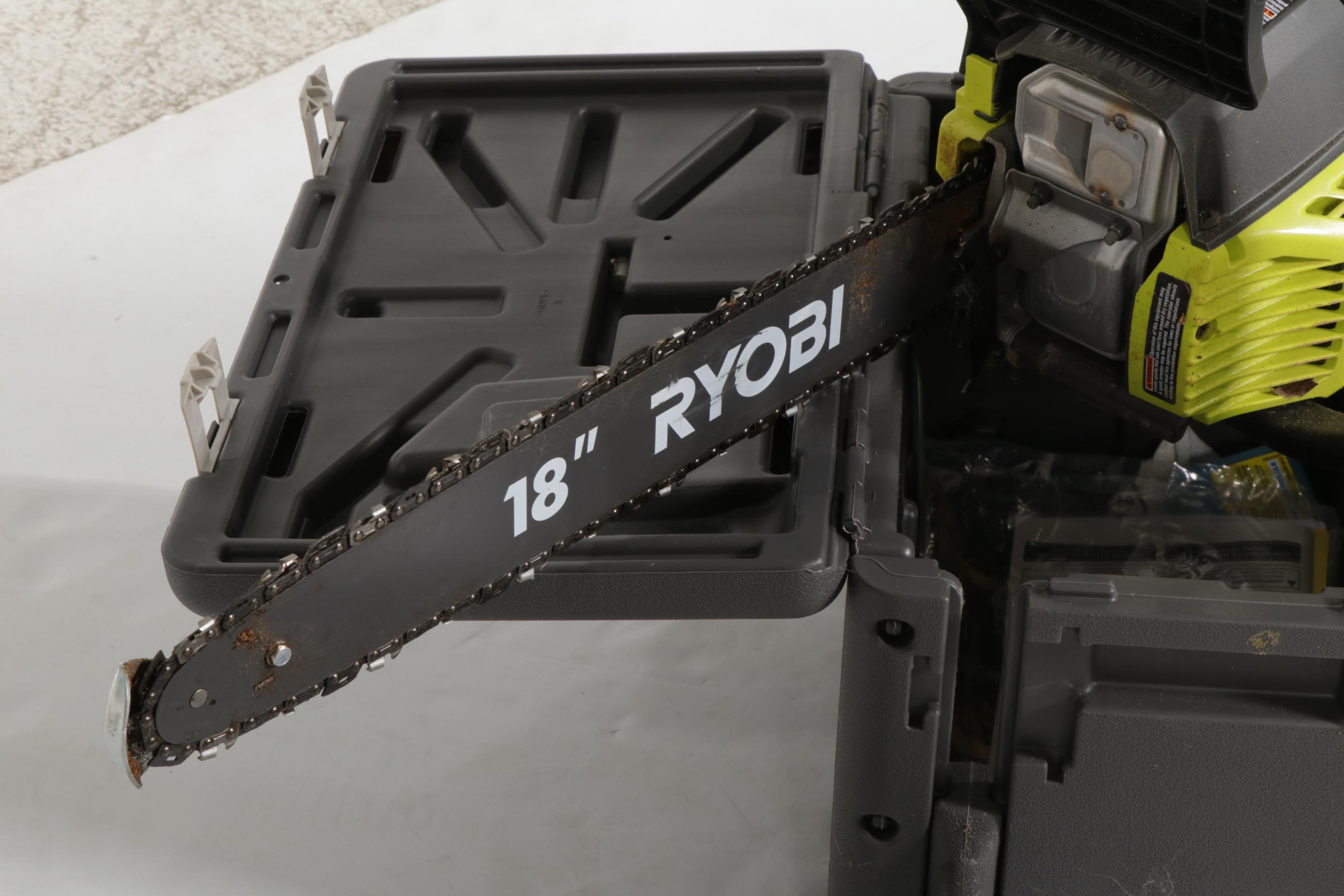 Ryobi 18-Inch Gas Powered Chainsaw, 21st Century