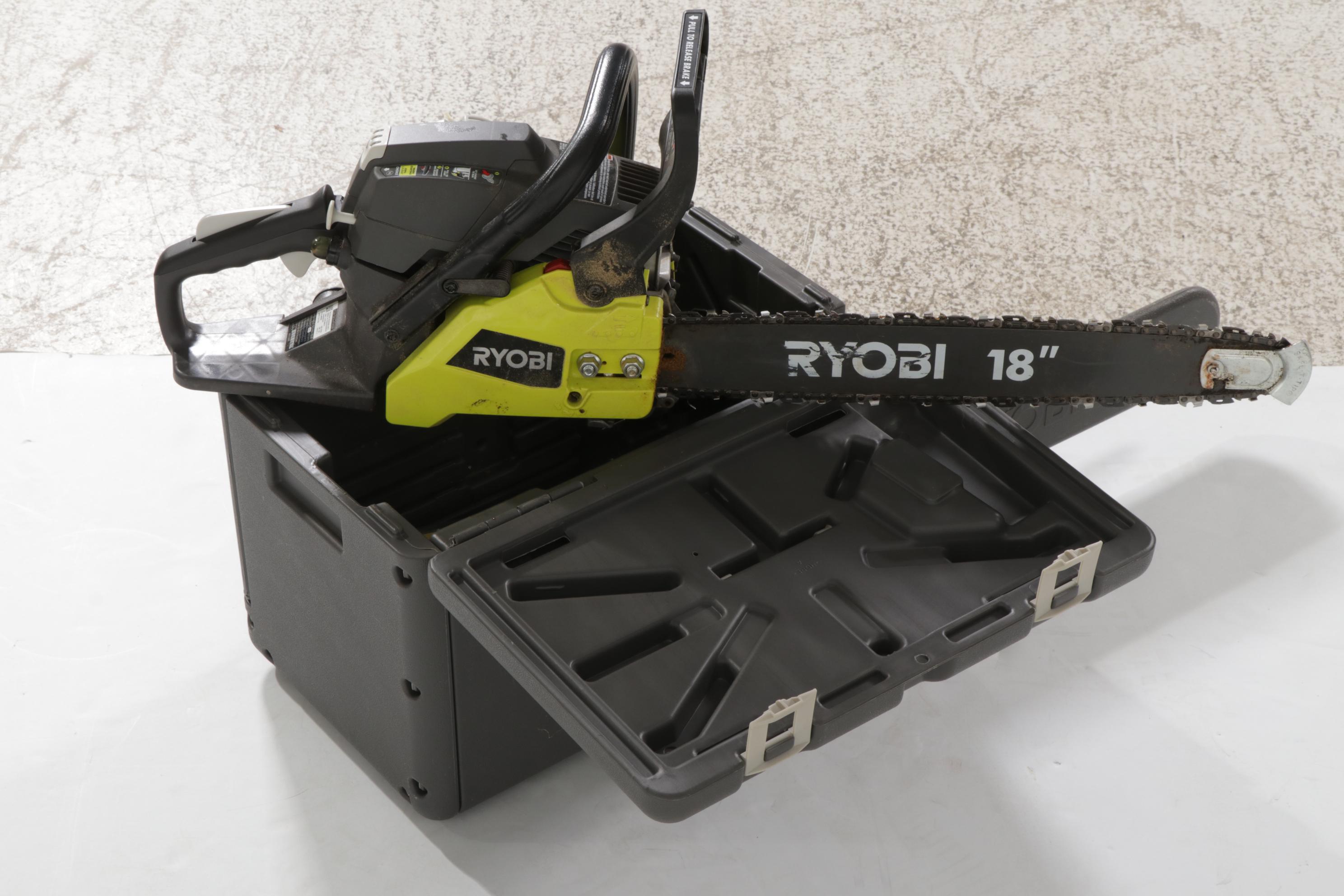 Ryobi 18-Inch Gas Powered Chainsaw, 21st Century
