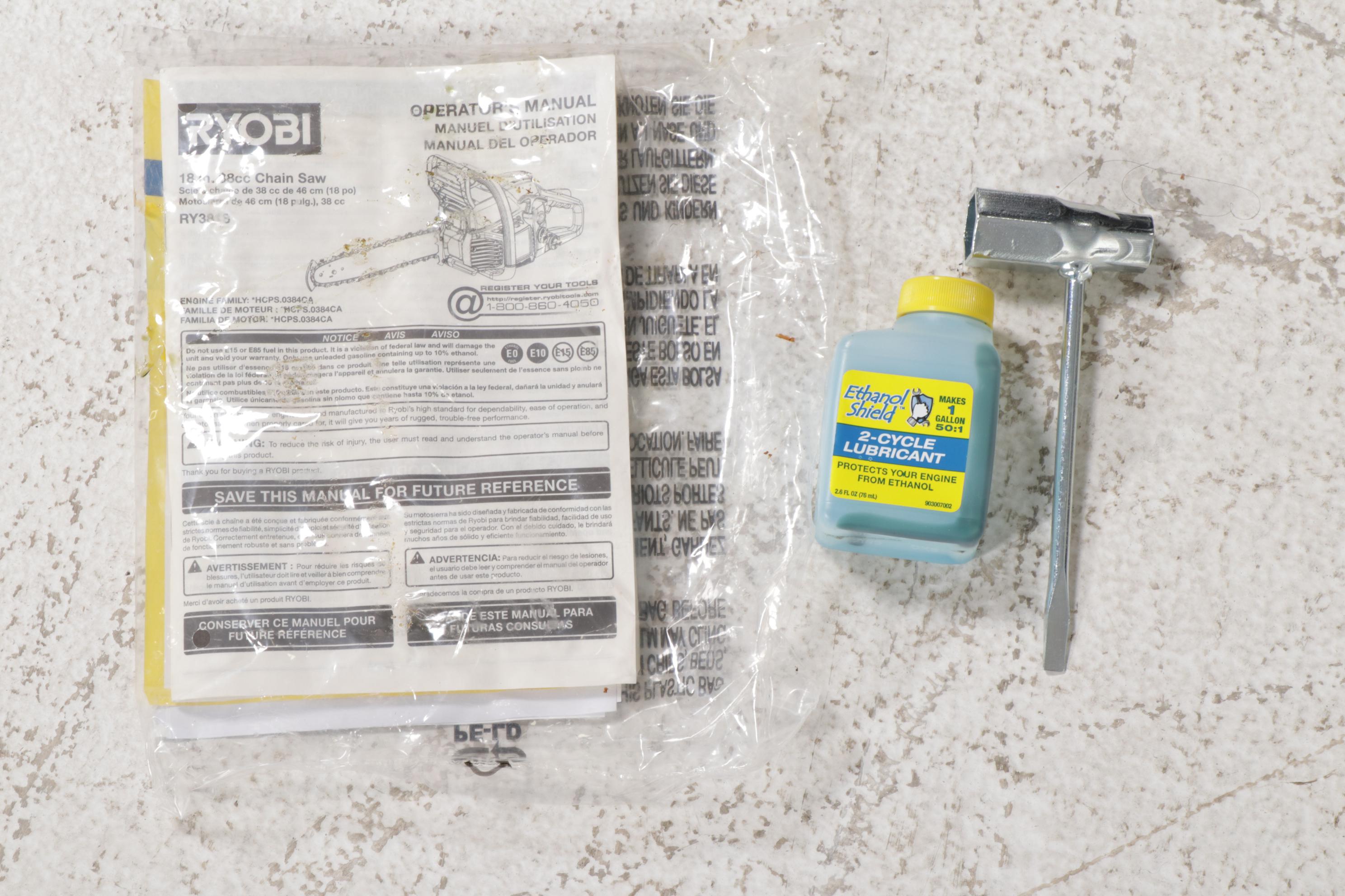 Ryobi 18-Inch Gas Powered Chainsaw, 21st Century