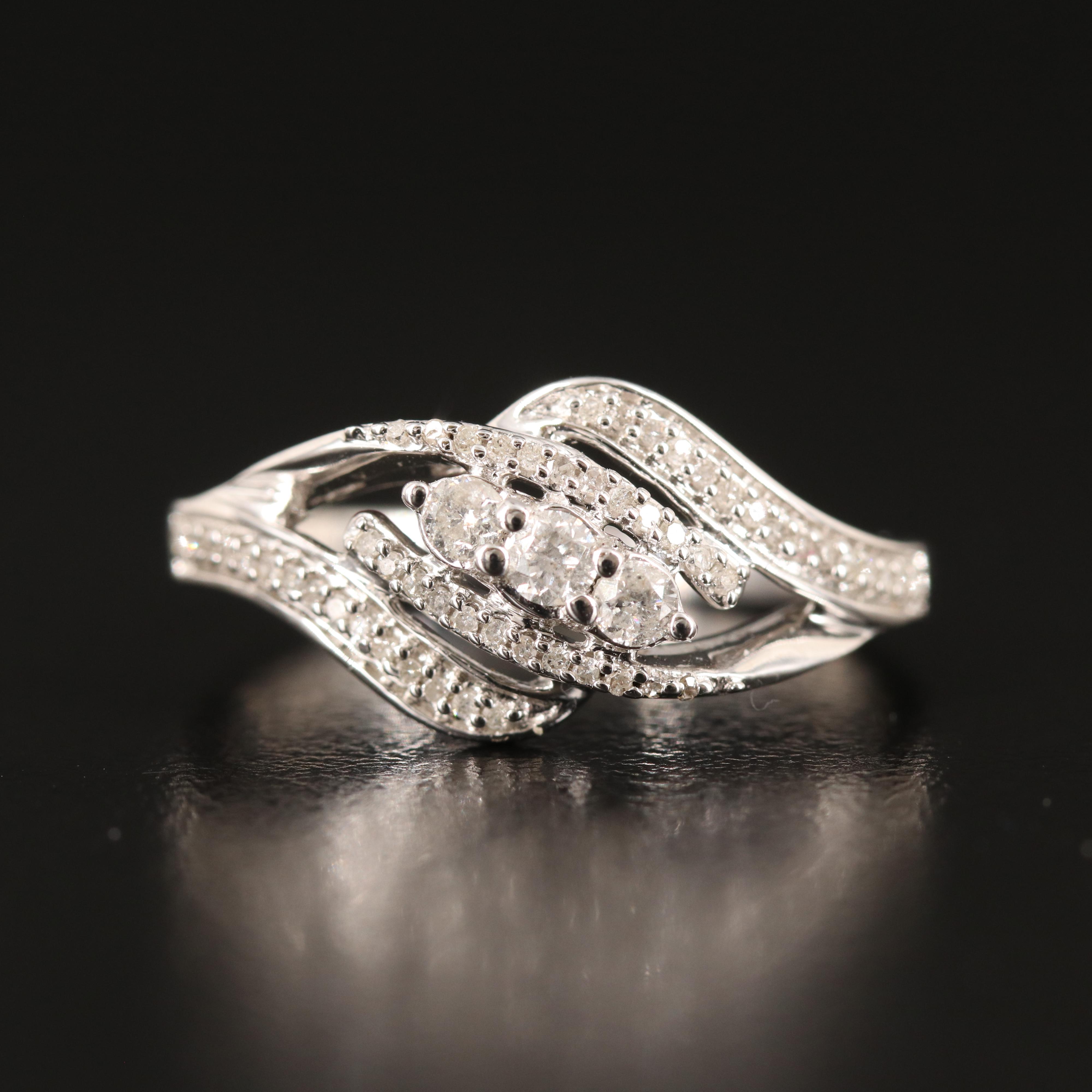 0.25 CTW Diamond Ring in Sterling