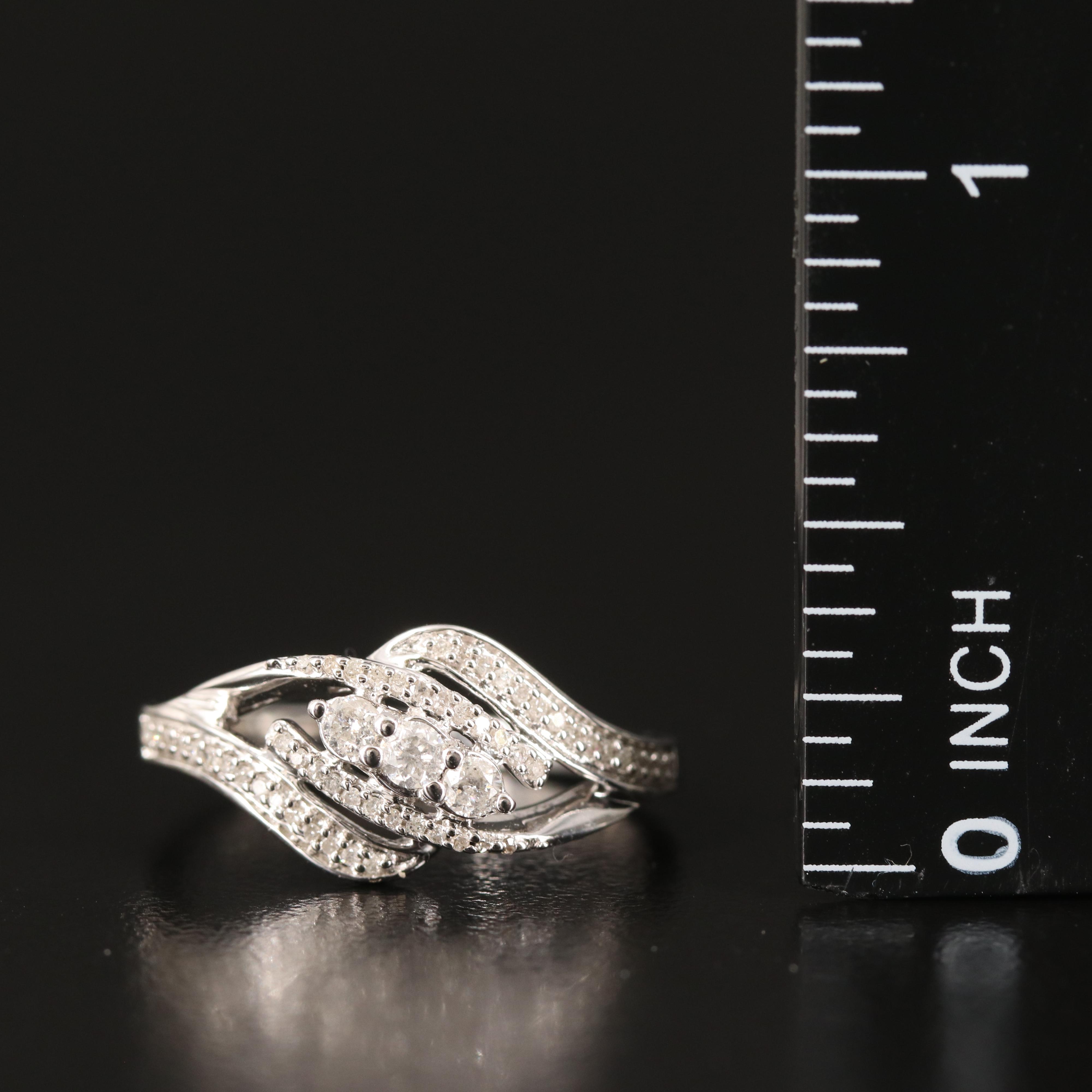 0.25 CTW Diamond Ring in Sterling