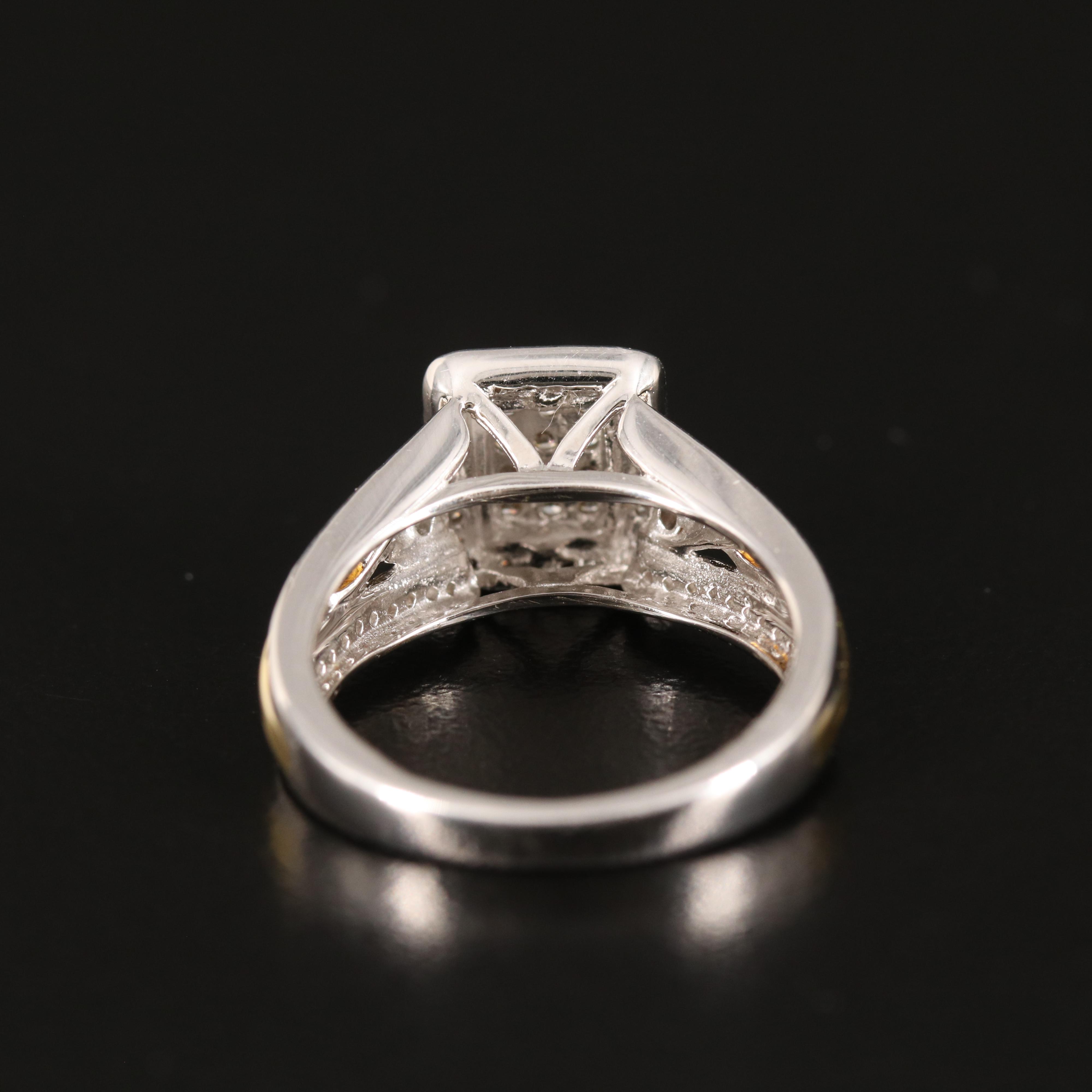 0.45 CTW Diamond Ring Set in Sterling