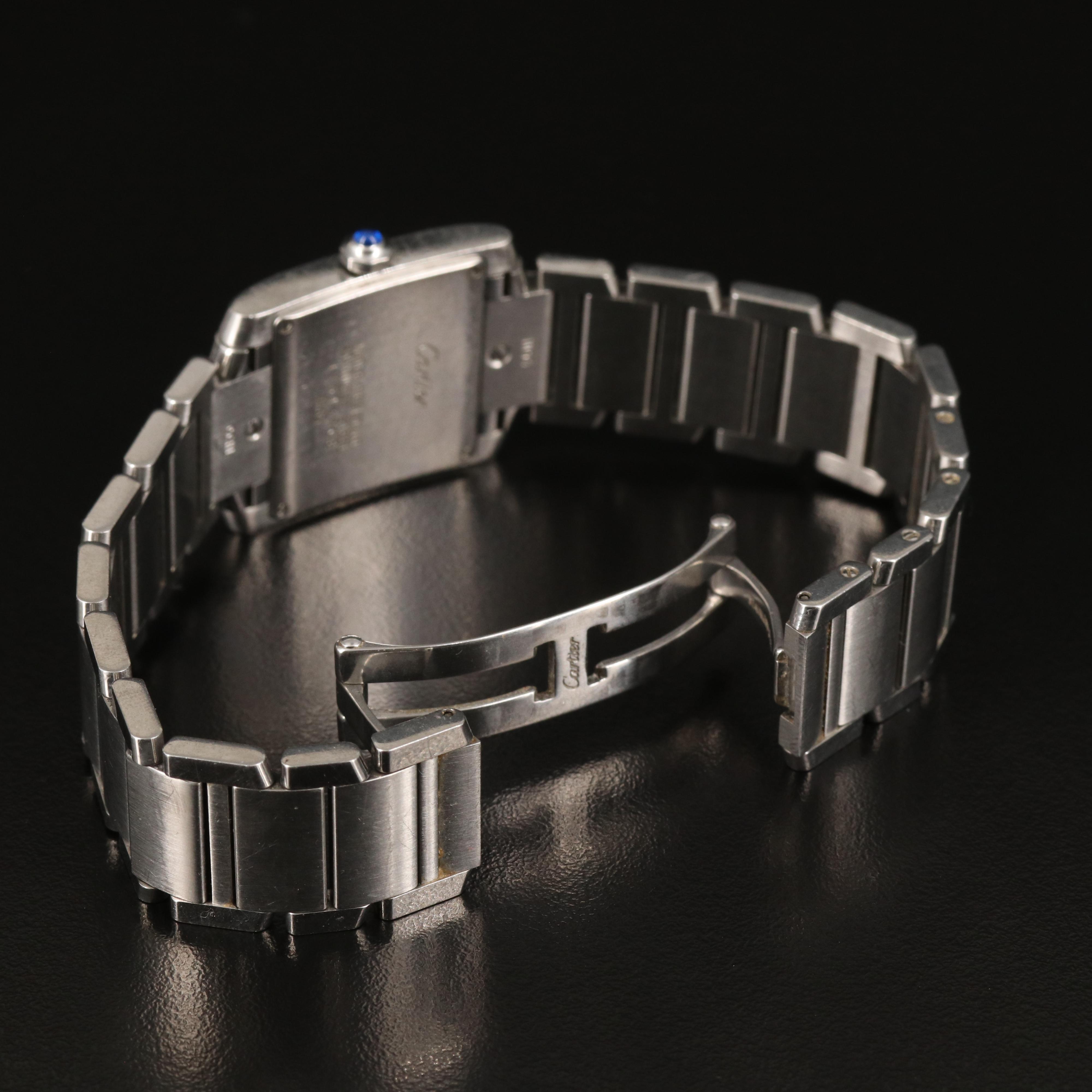 Cartier Tank Francaise Medium Stainless Steel Watch