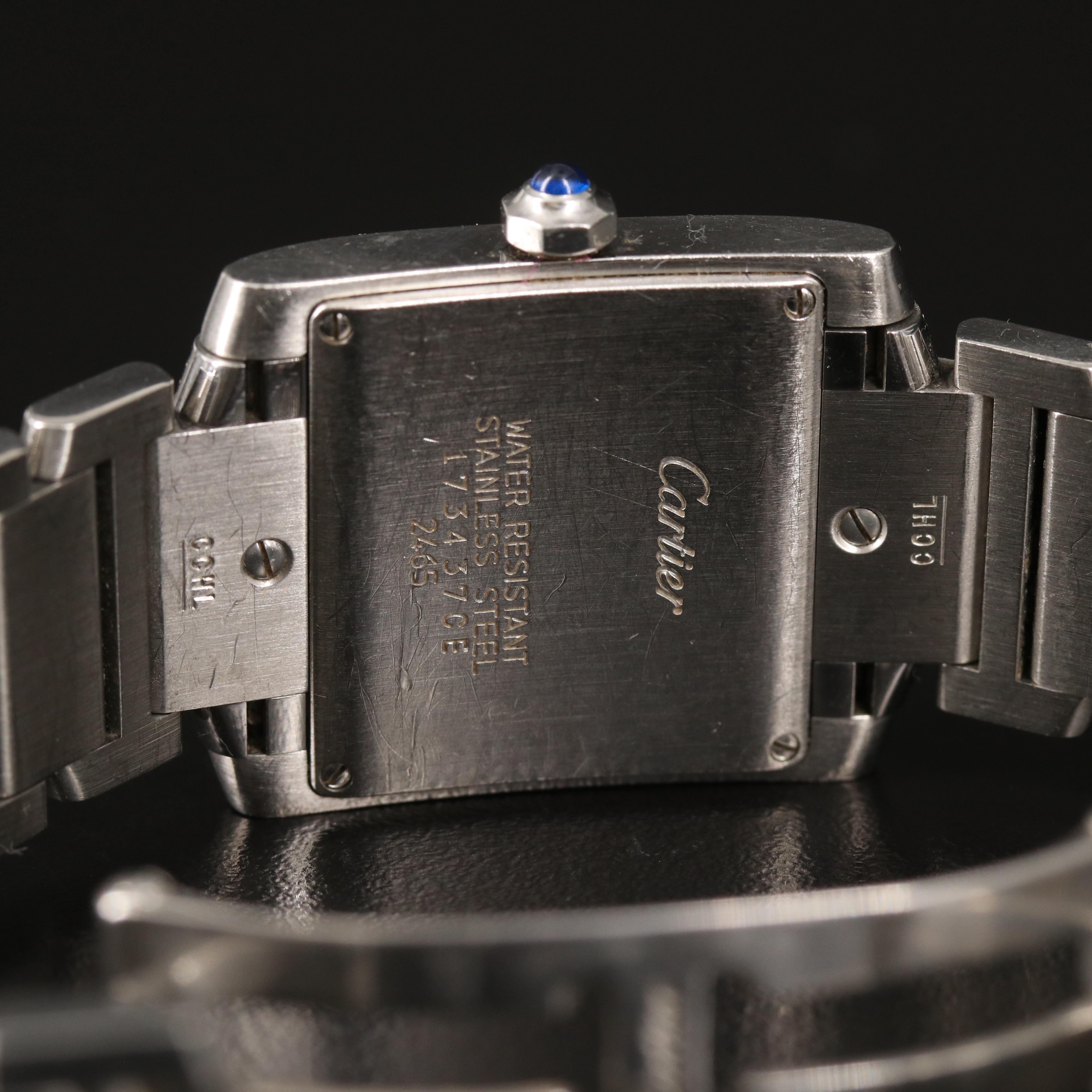 Cartier Tank Francaise Medium Stainless Steel Watch