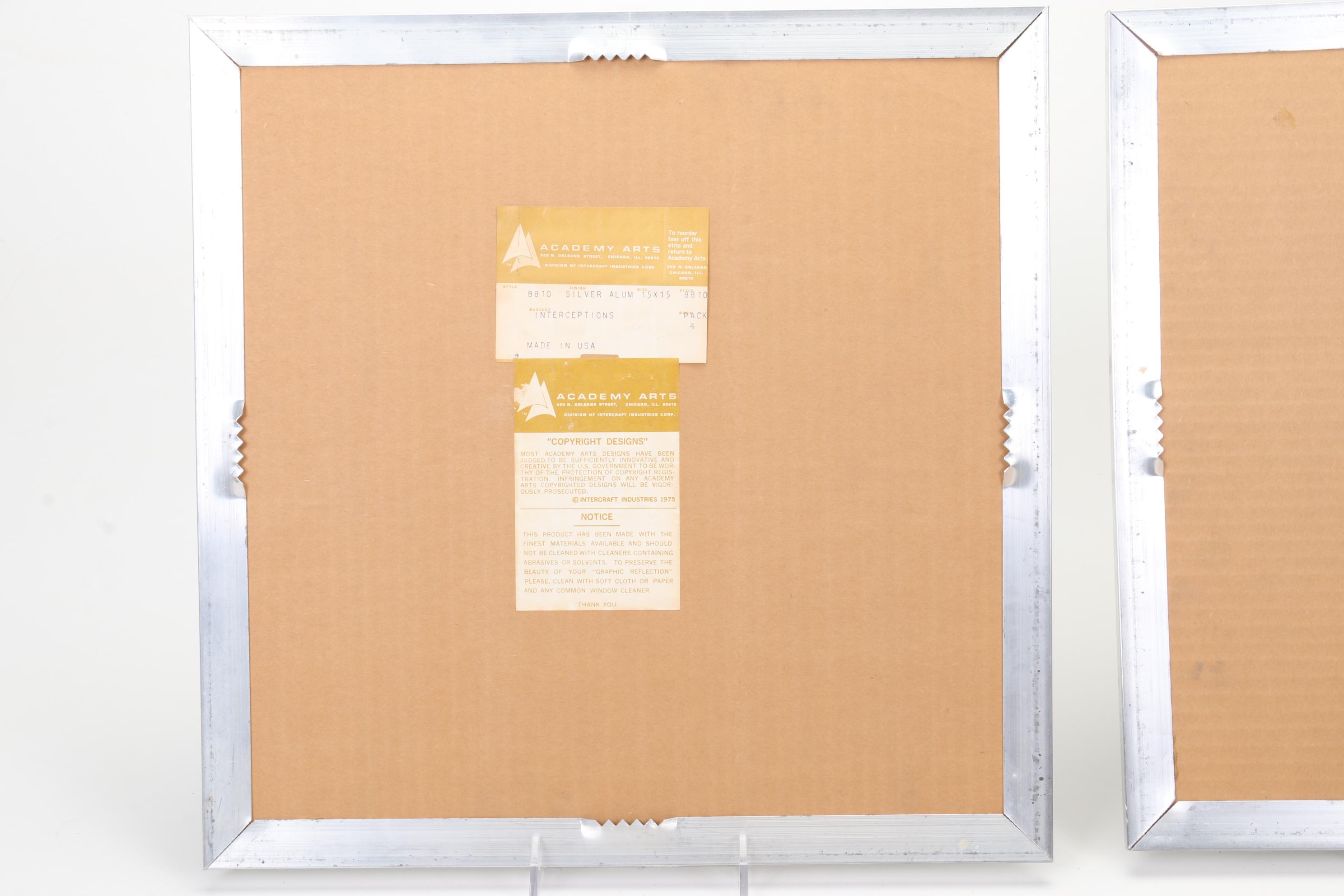 Academy Arts "Interceptions" Mirrored Wall Hangings