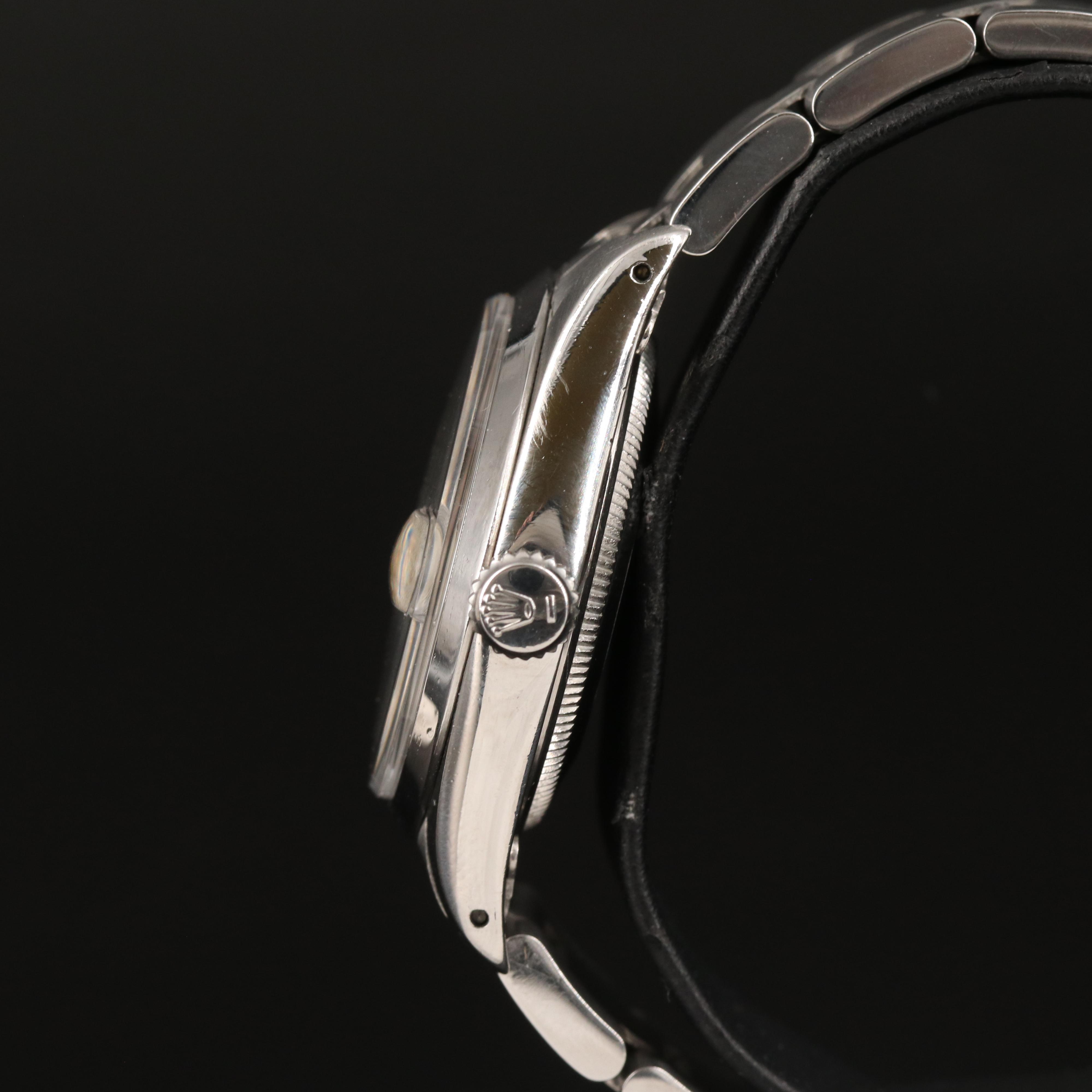 1977 Rolex Oyster Perpetual Date Stainless Steel Watch