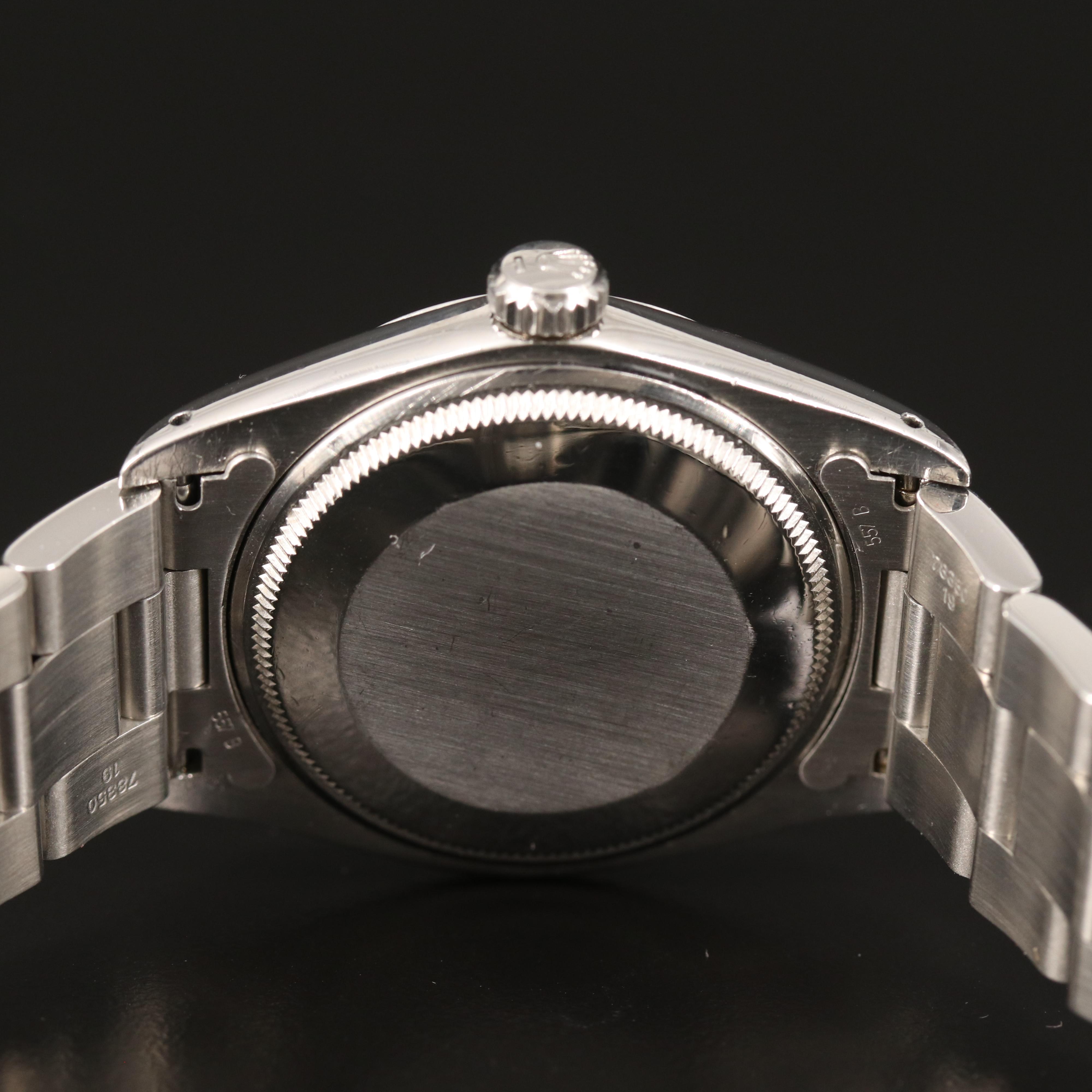 1977 Rolex Oyster Perpetual Date Stainless Steel Watch