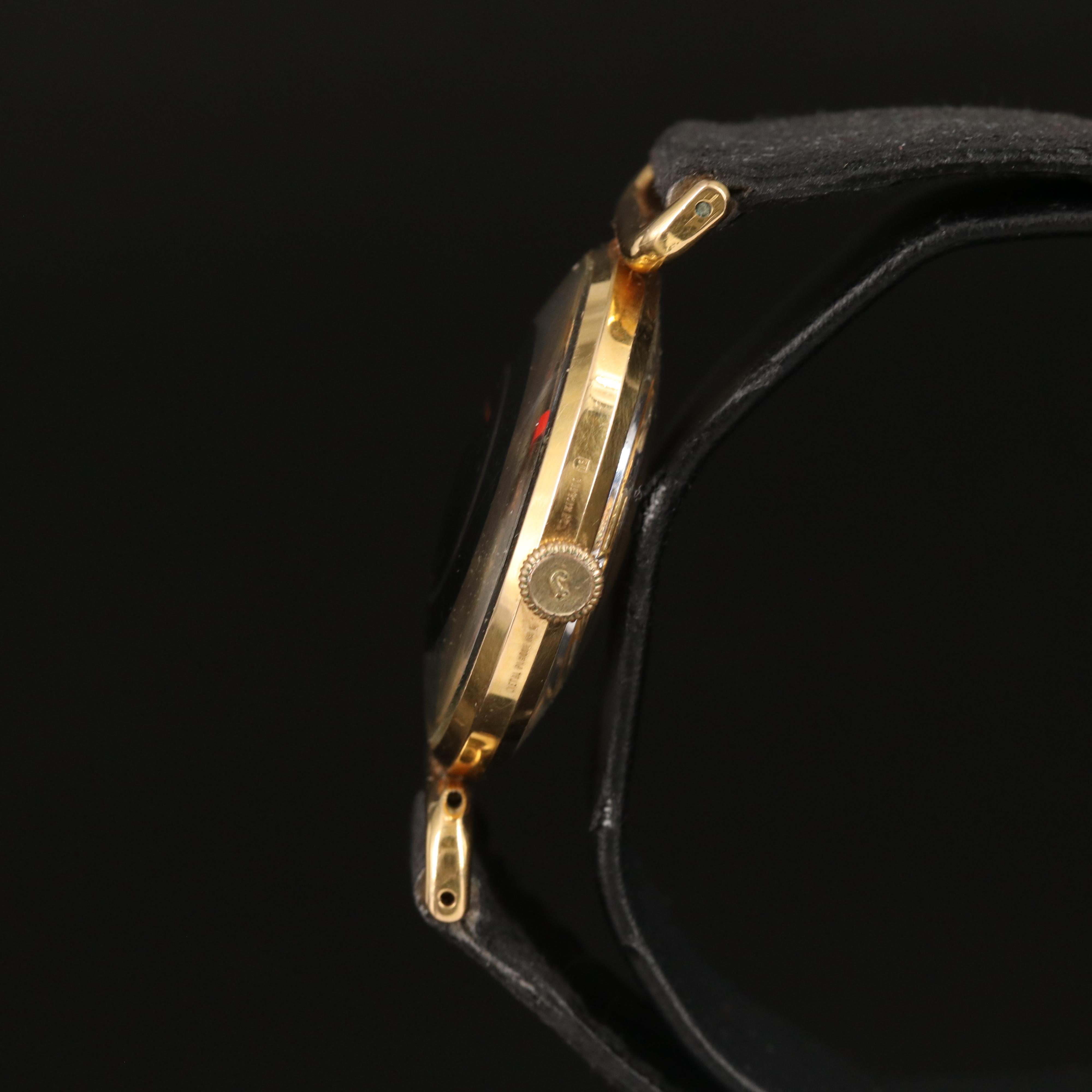 Swiss Juvenia Skeleton Mystery Dial Watch