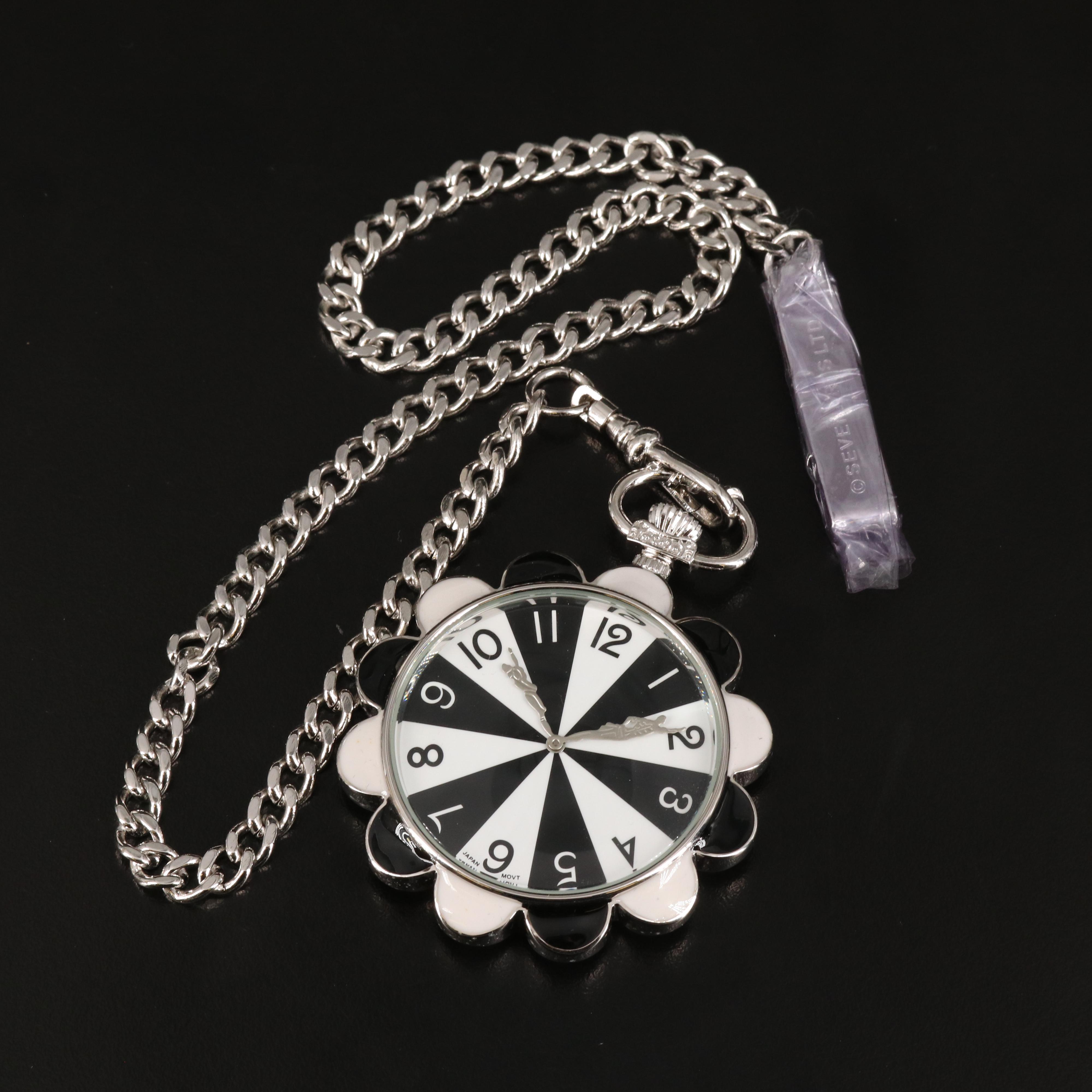 Art of Times Erté Designs Pocket Watch