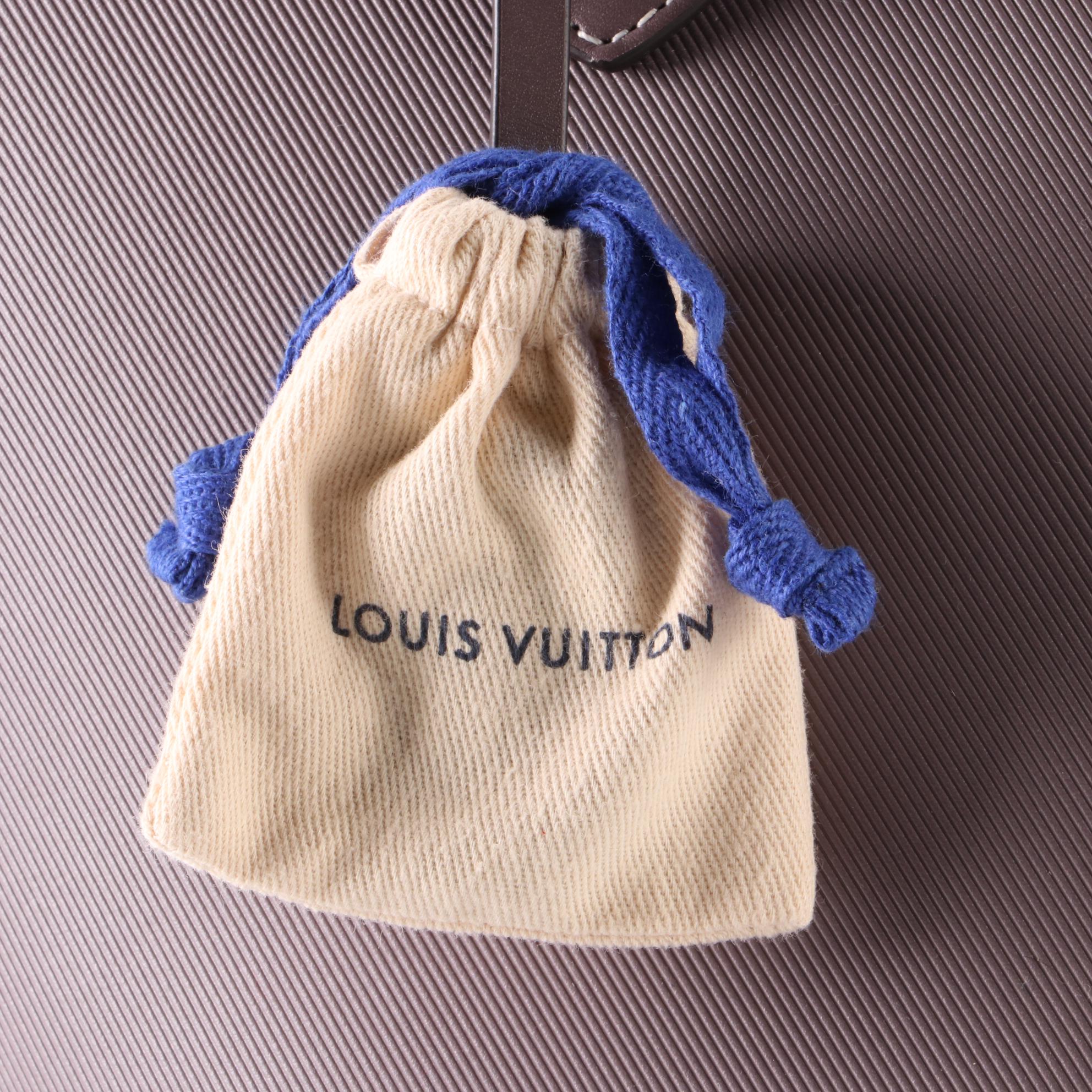 Louis Vuitton Holdall Tote in Veau Satin Leather