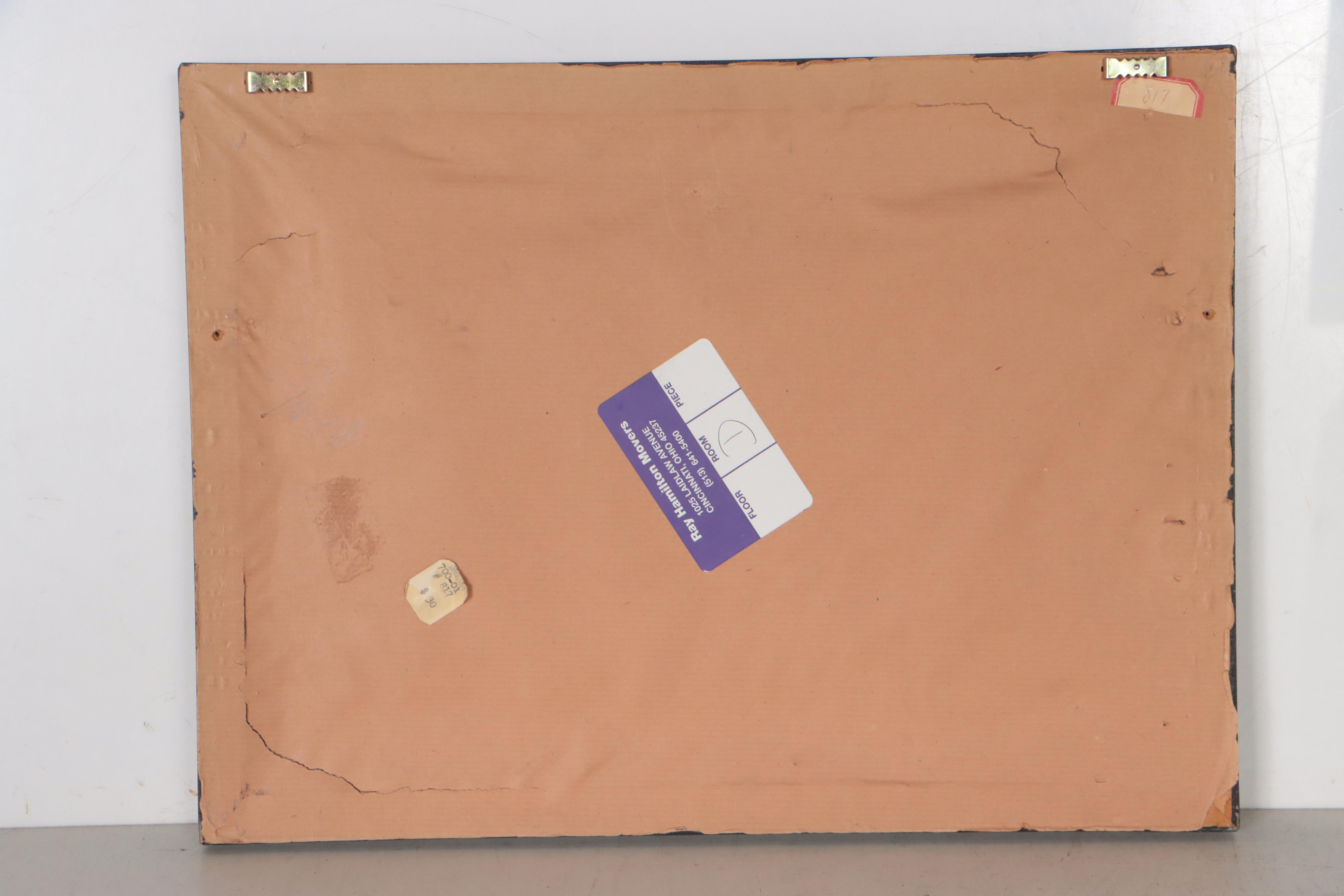 Hand-Colored Lithograph After Charles Williams of Political Cartoon