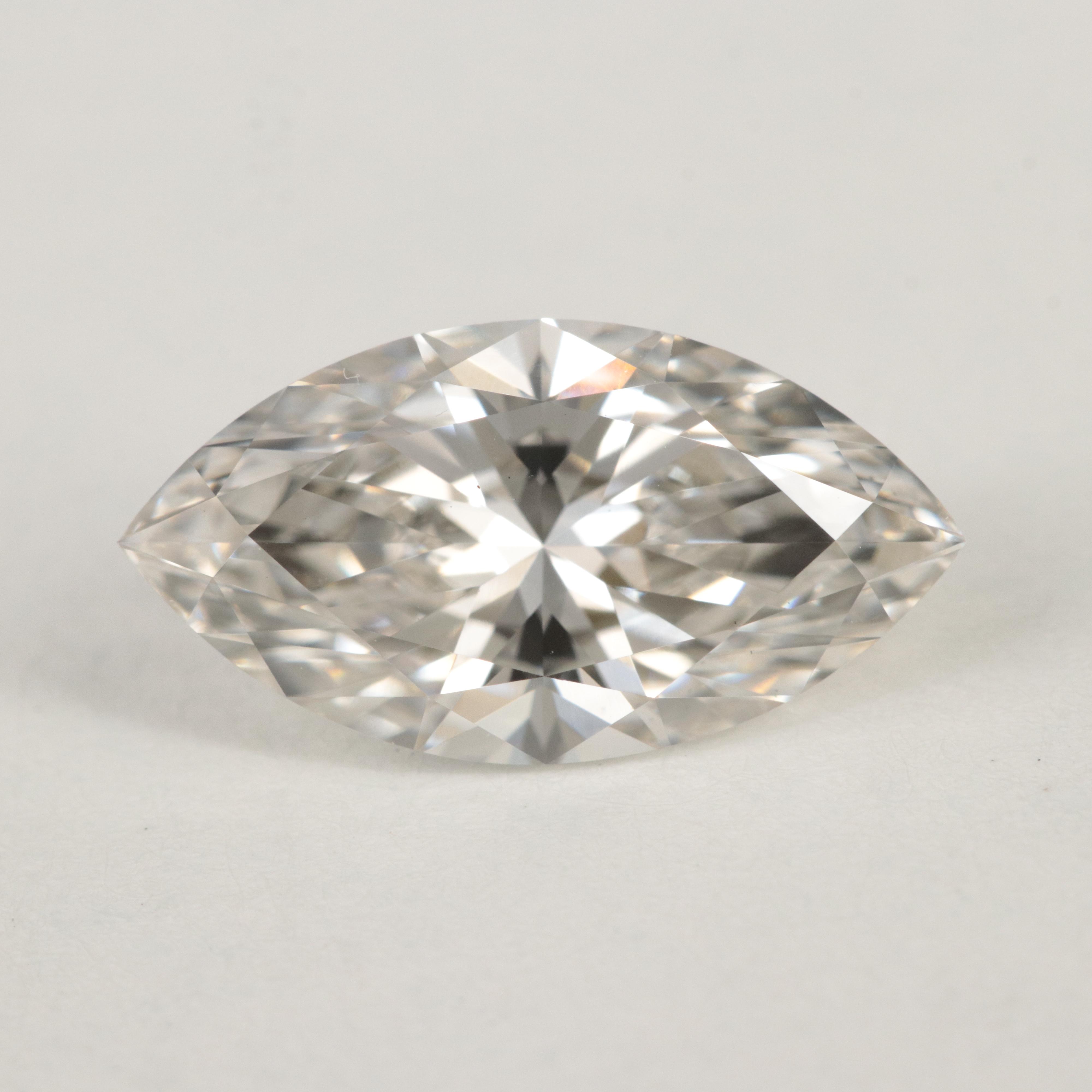Loose 1.53 CT Lab Grown Diamond with IGI Report