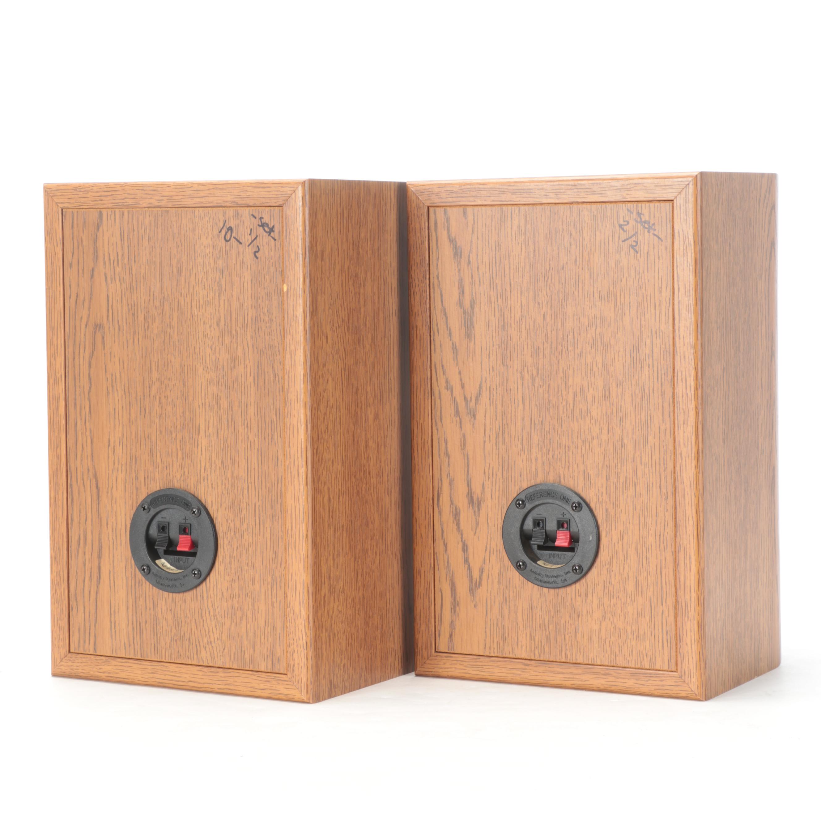 Event 20/20 Studio Monitor Speakers and Infinity Reference One Speakers