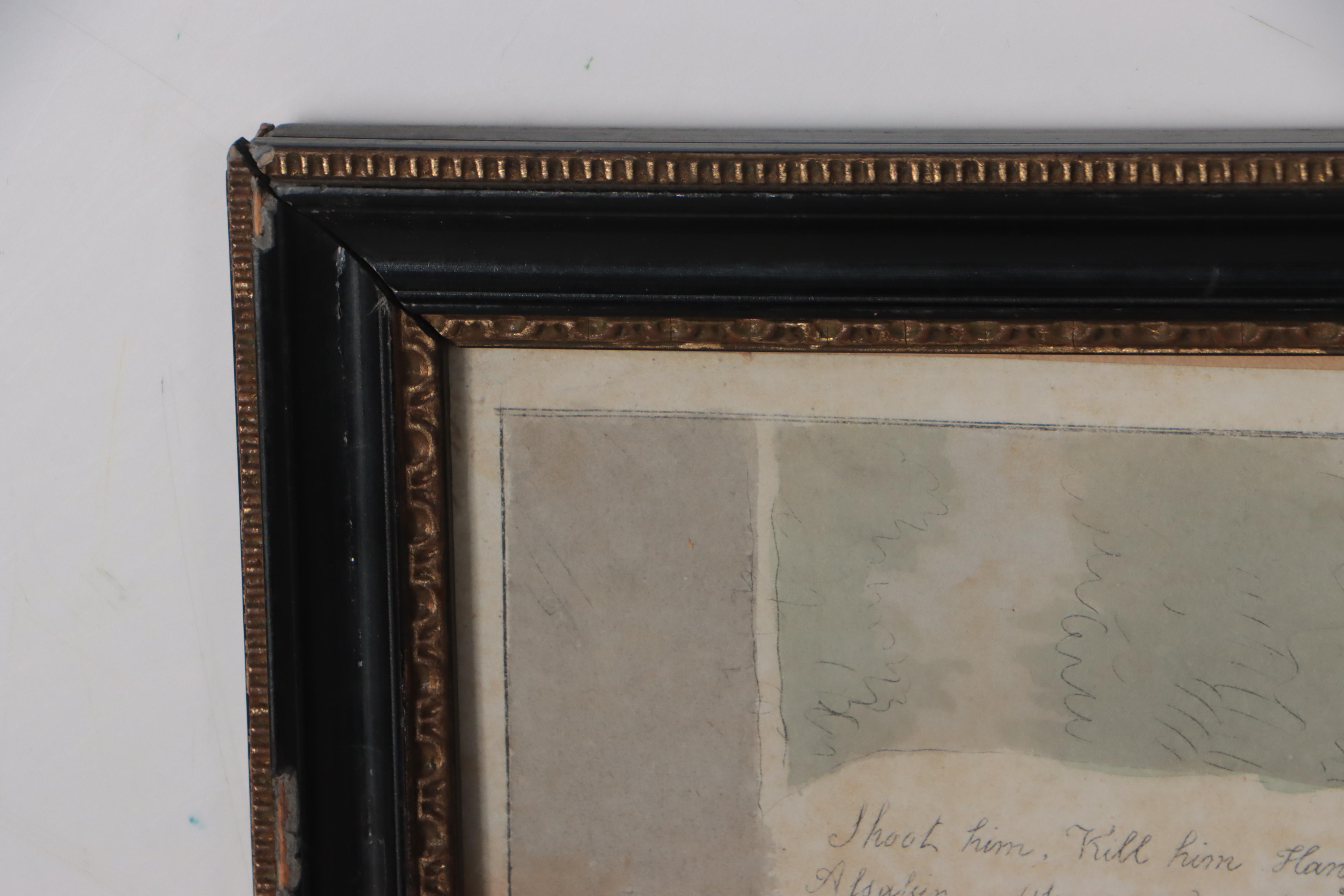 Hand-Colored Lithograph After Richard Sheridan "Strong Symptoms of Loyalty"