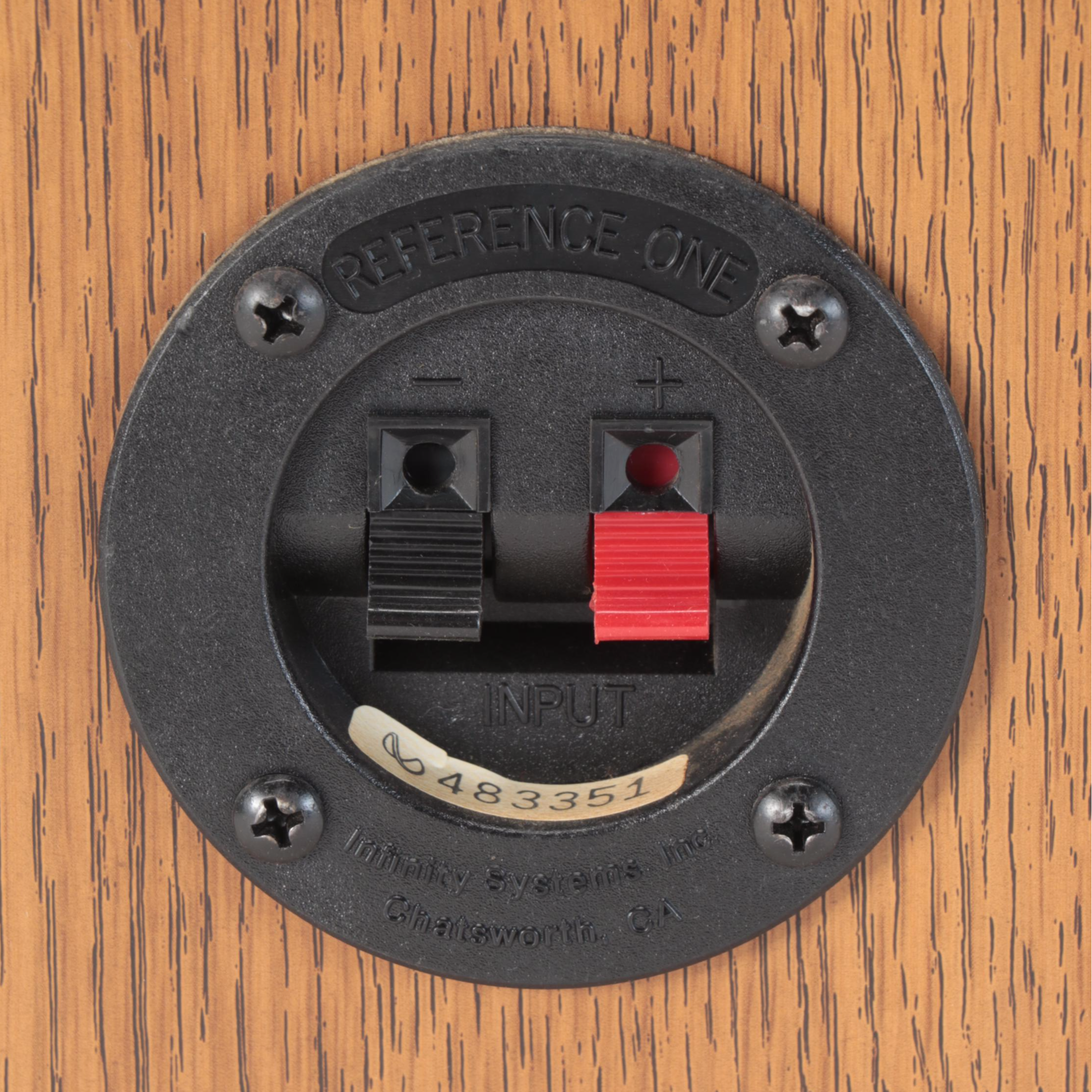 Event 20/20 Studio Monitor Speakers and Infinity Reference One Speakers