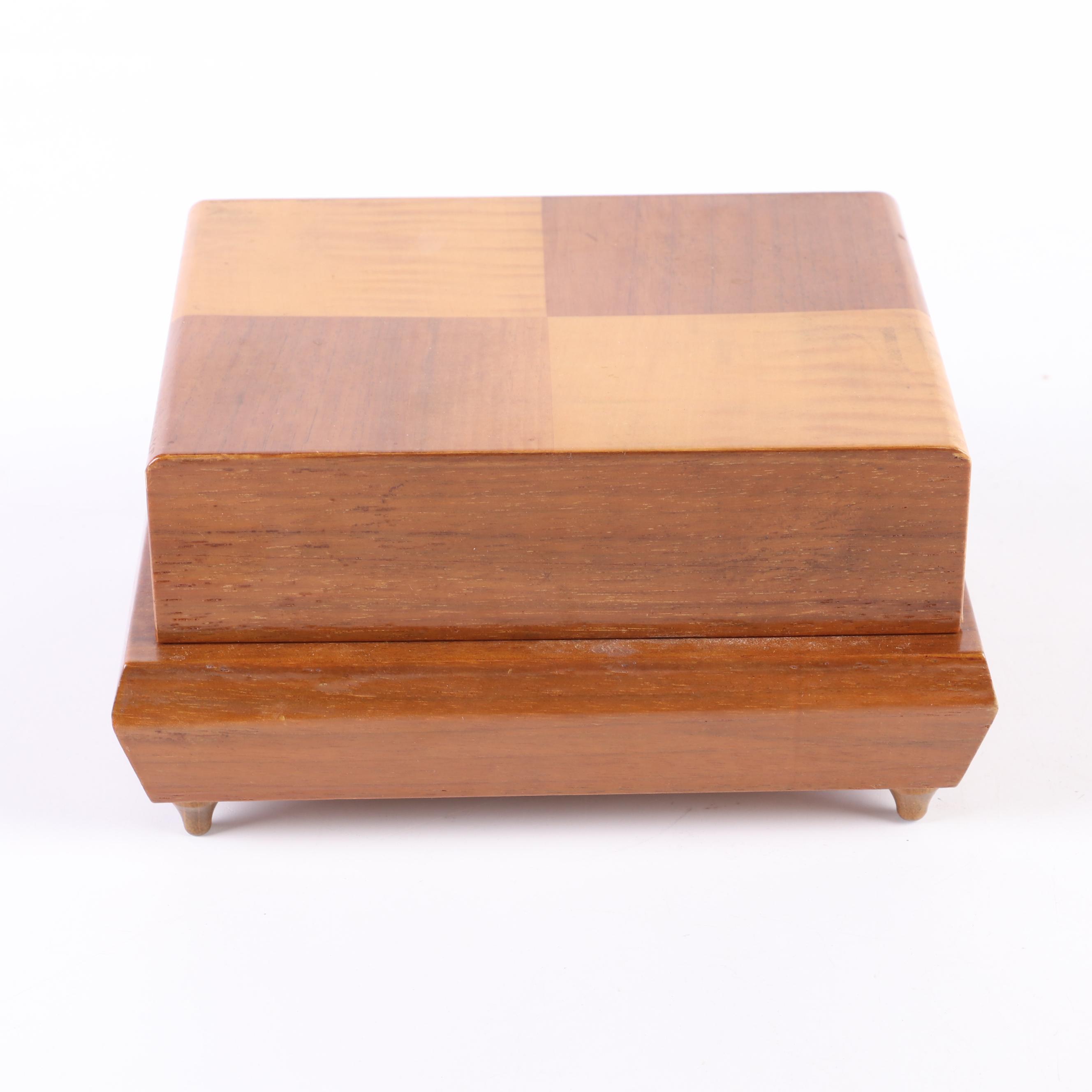 McMaster with Other Ashtrays, Musical Cigarette Box and Shoe Figurine