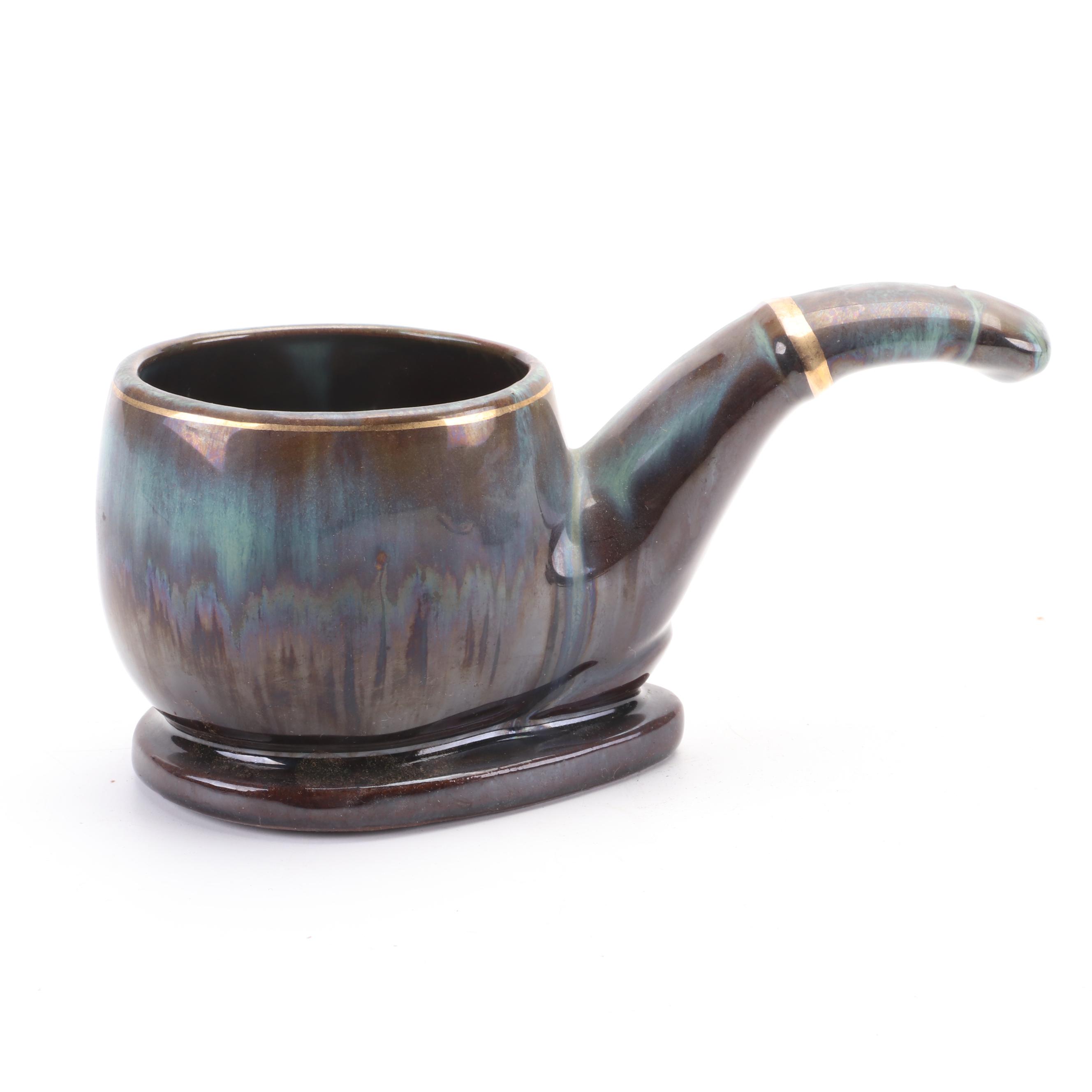 McMaster with Other Ashtrays, Musical Cigarette Box and Shoe Figurine