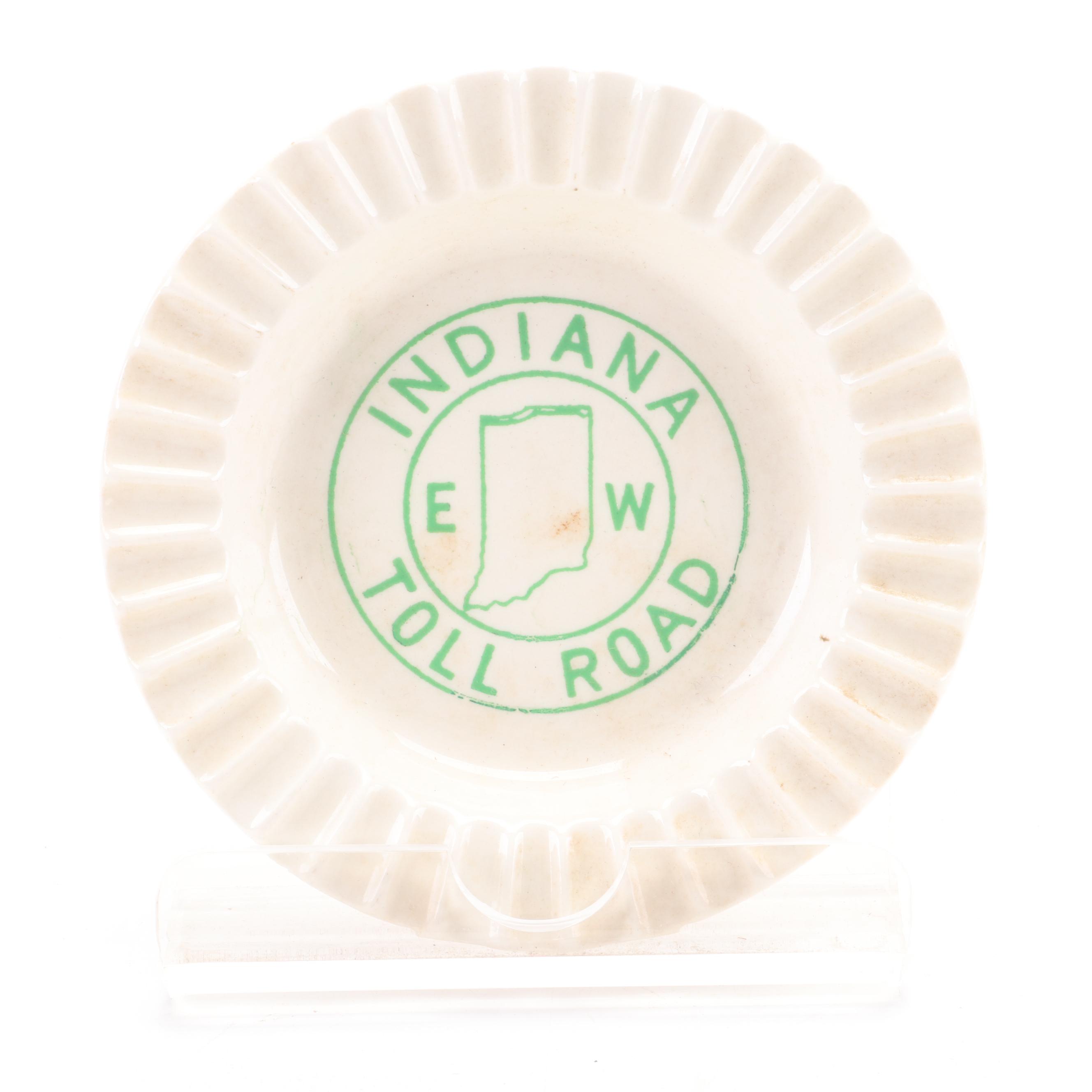 McMaster with Other Ashtrays, Musical Cigarette Box and Shoe Figurine