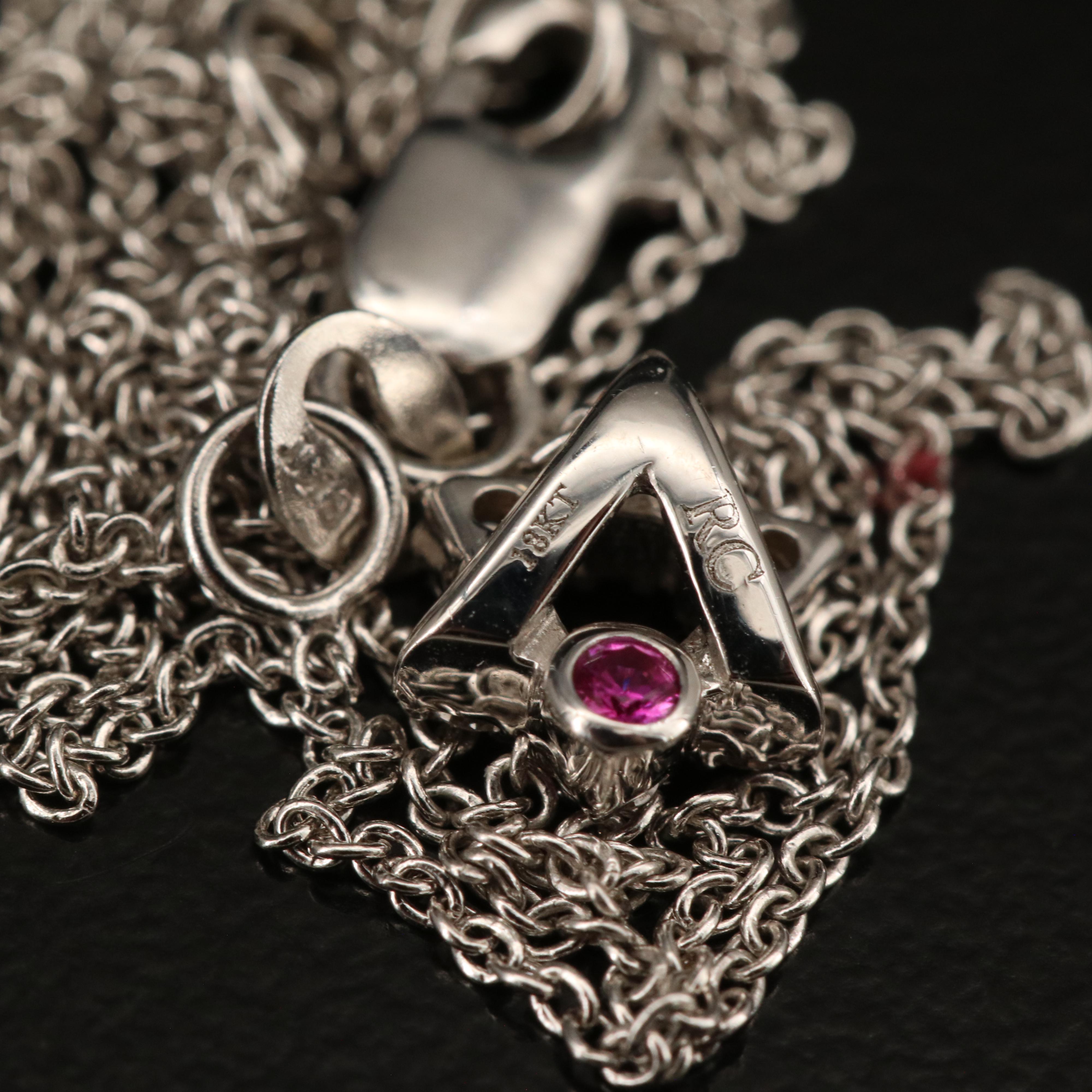 Roberto Coin 18K 0.09 CTW Star of David Pendant Necklace