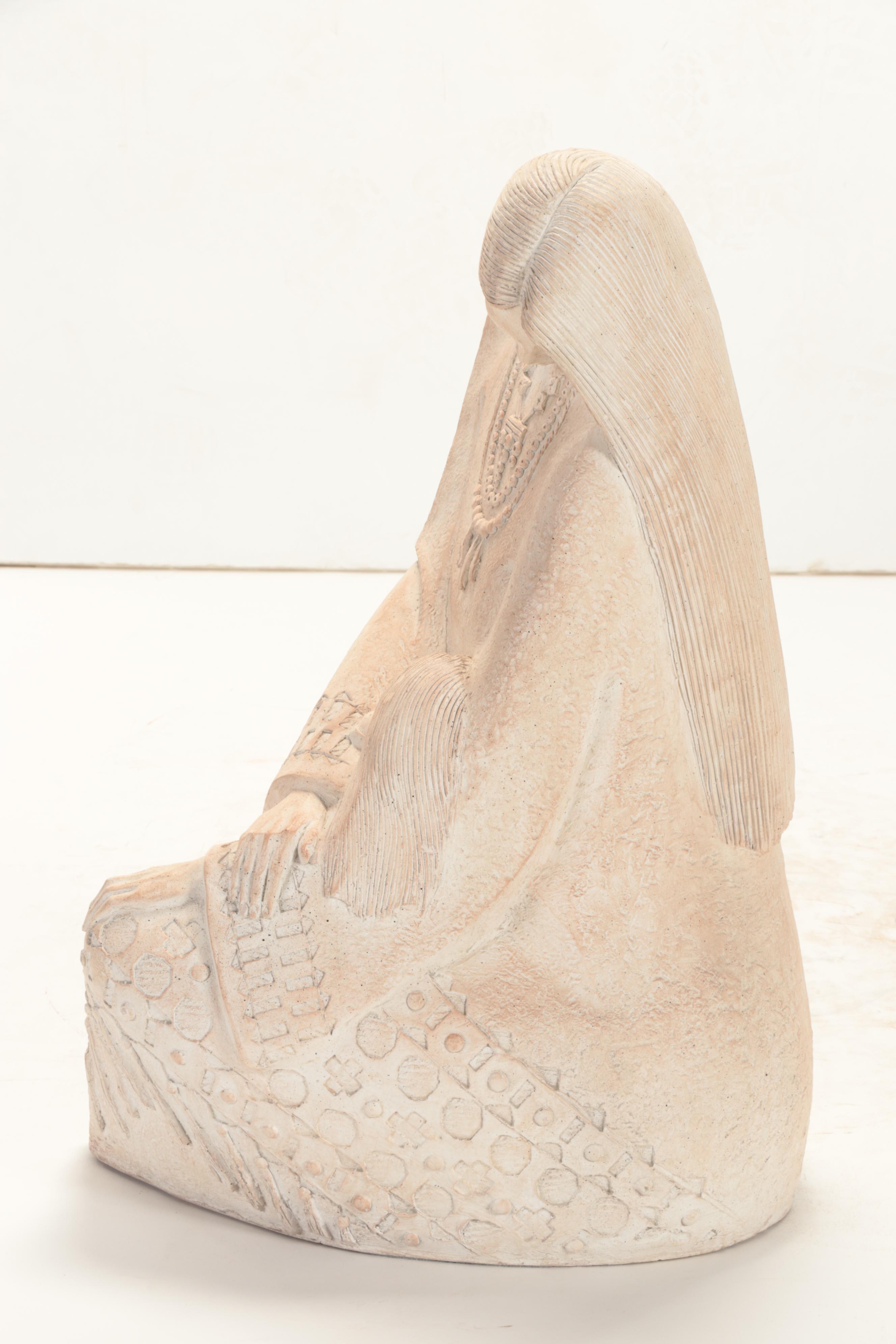 Austin Productions "Acoma" Mother and Child Statue, 1988