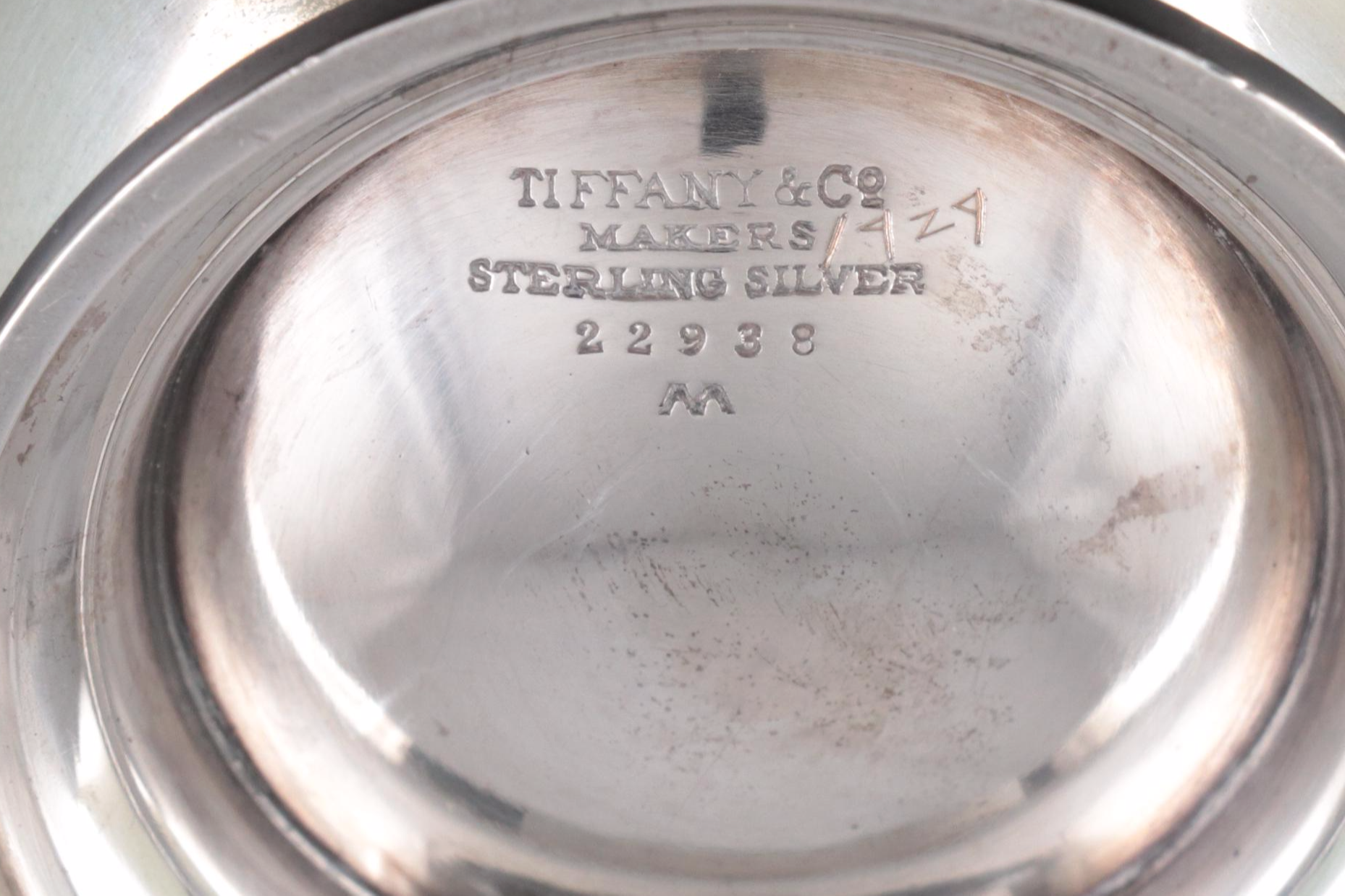 Tiffany & Co. Sterling Silver Creamer and Open Sugar, Mid-20th Century
