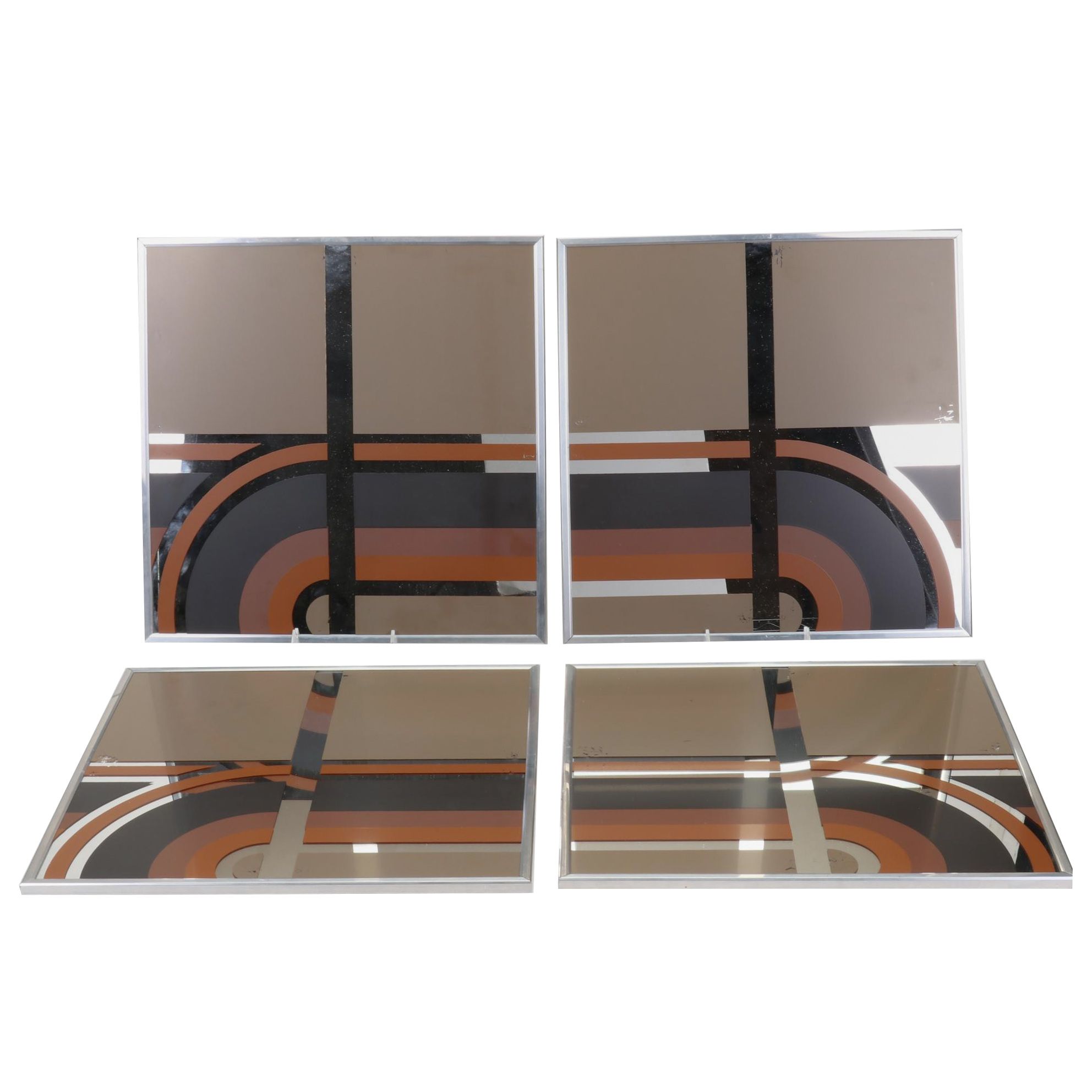 Academy Arts "Interceptions" Mirrored Wall Hangings