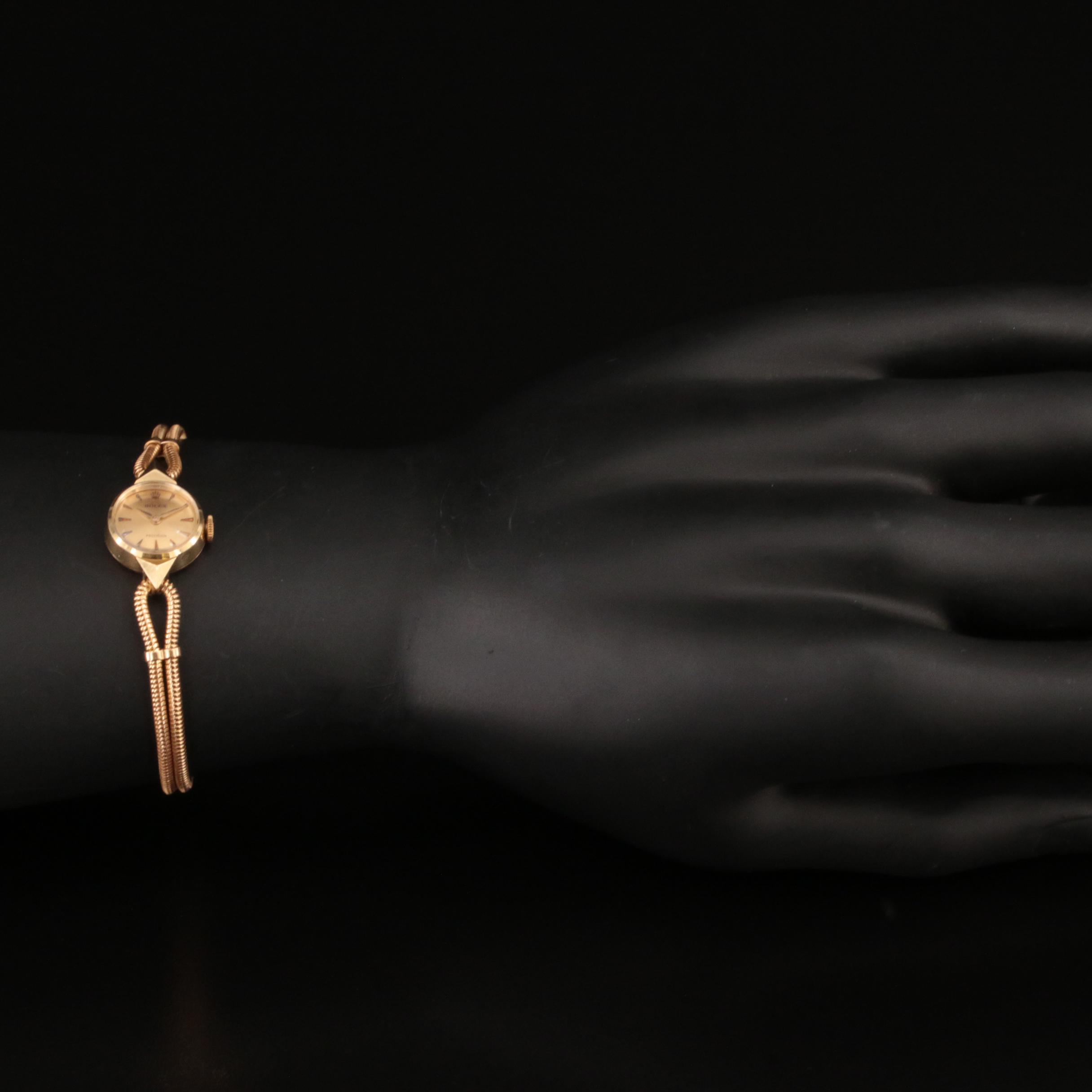 18K Rolex Vintage Hand Wind Watch