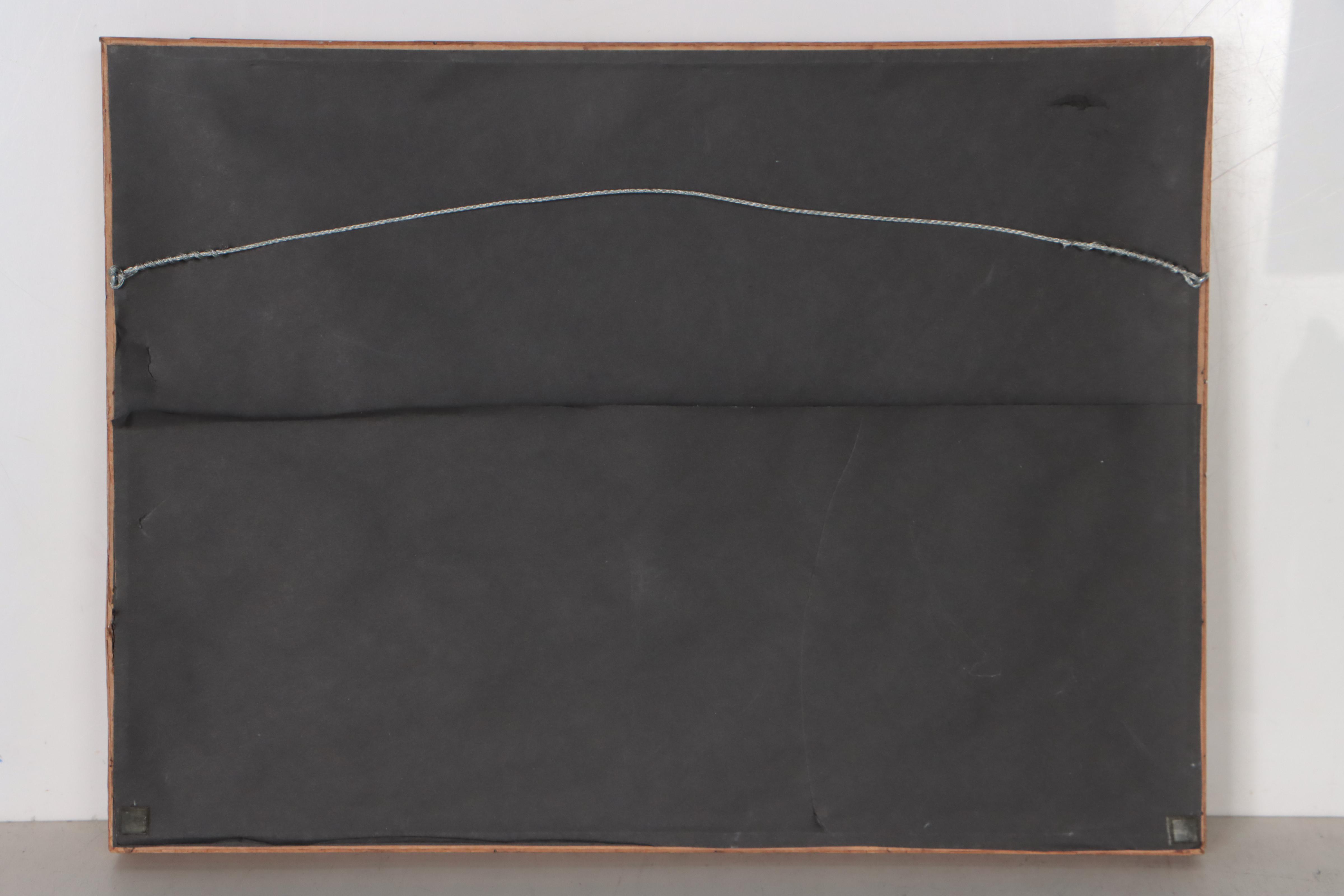 Frederic James Ink Drawing of Country Road, 1952