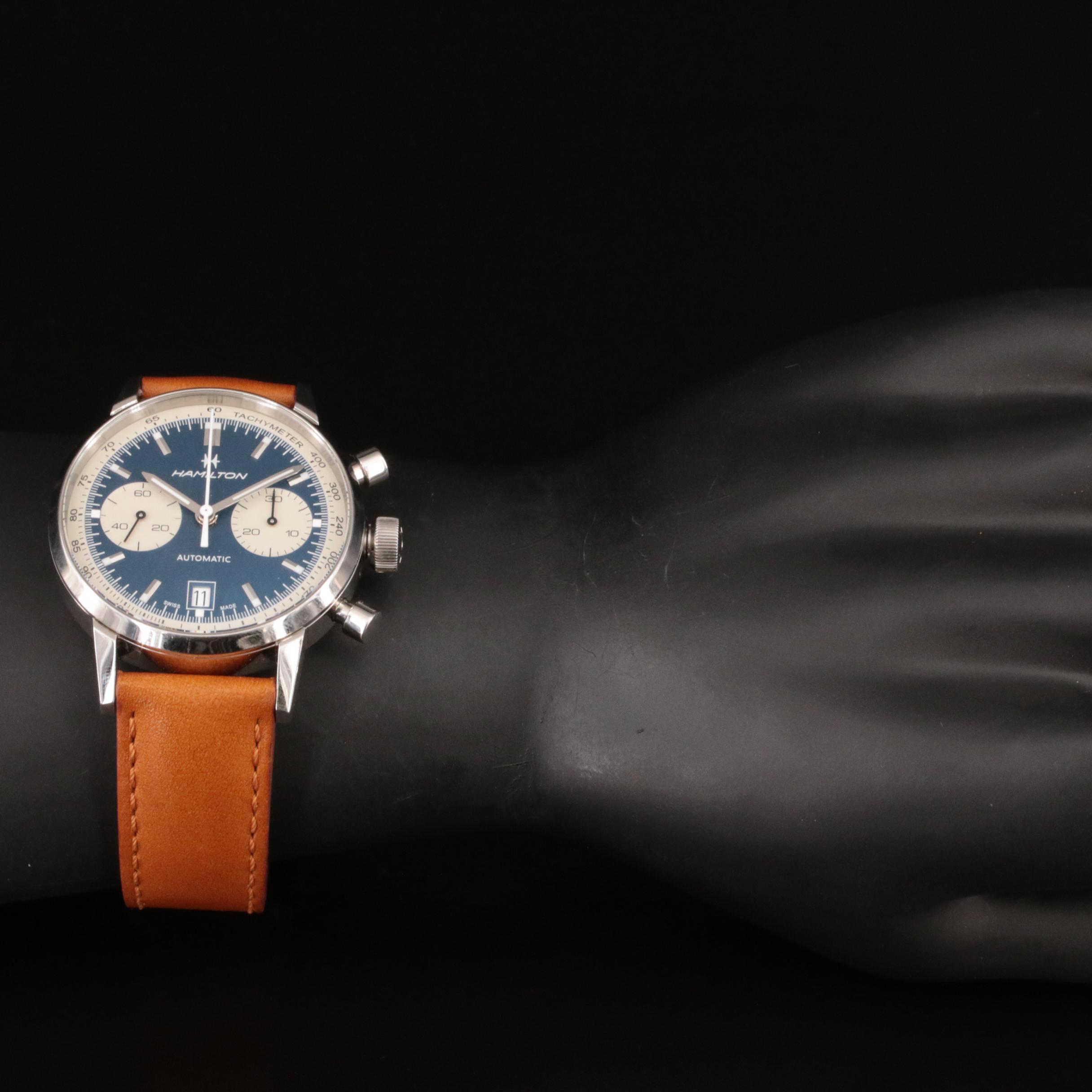 Hamilton Intramatic Chronograph Stainless Steel Watch