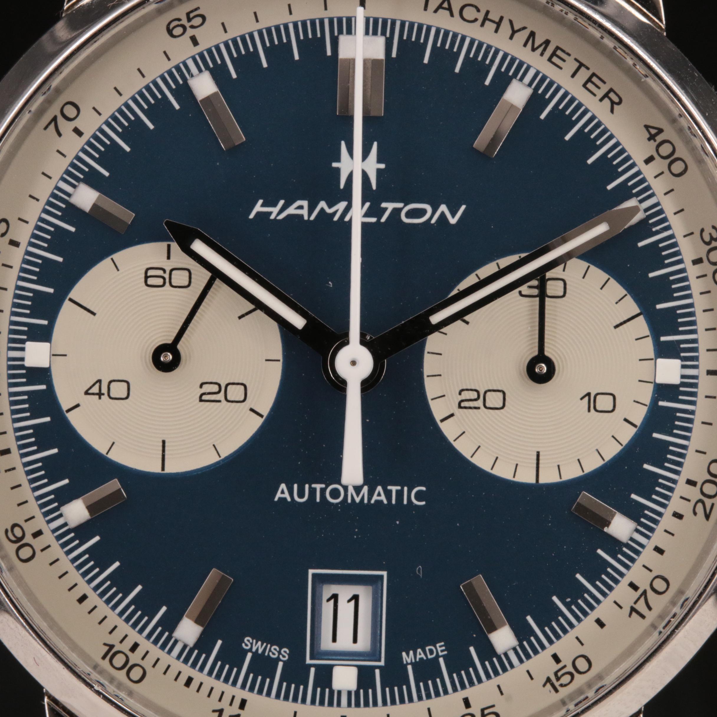 Hamilton Intramatic Chronograph Stainless Steel Watch
