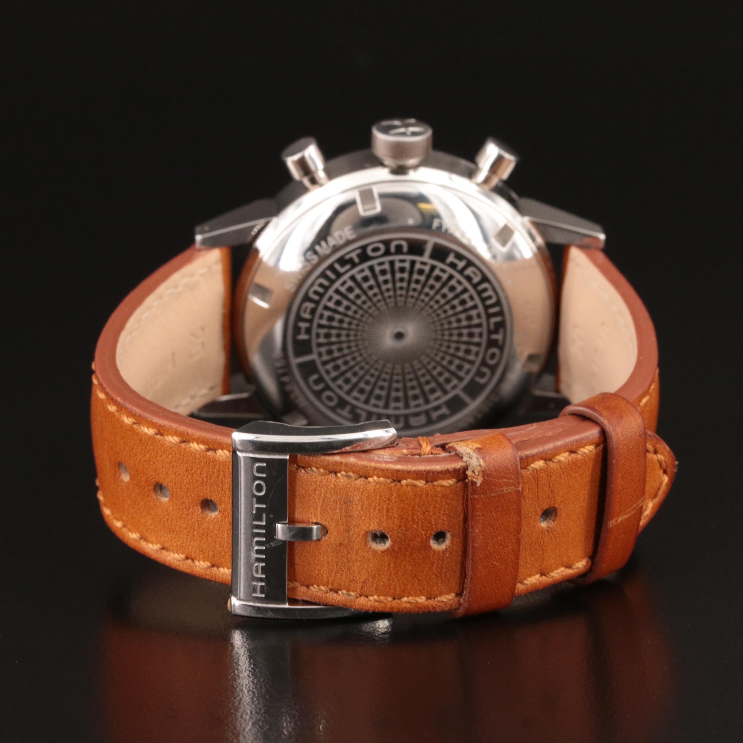 Hamilton Intramatic Chronograph Stainless Steel Watch