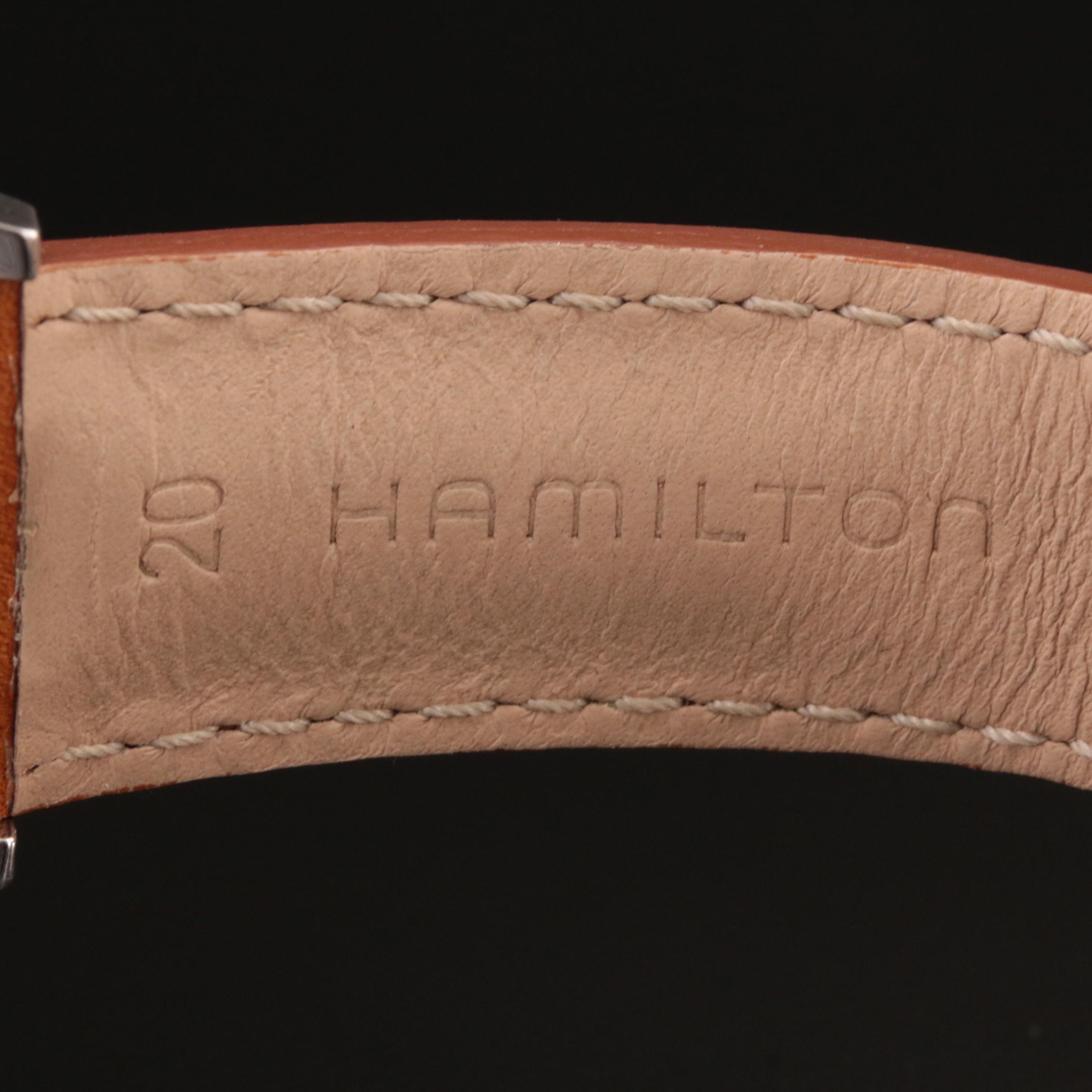 Hamilton Intramatic Chronograph Stainless Steel Watch