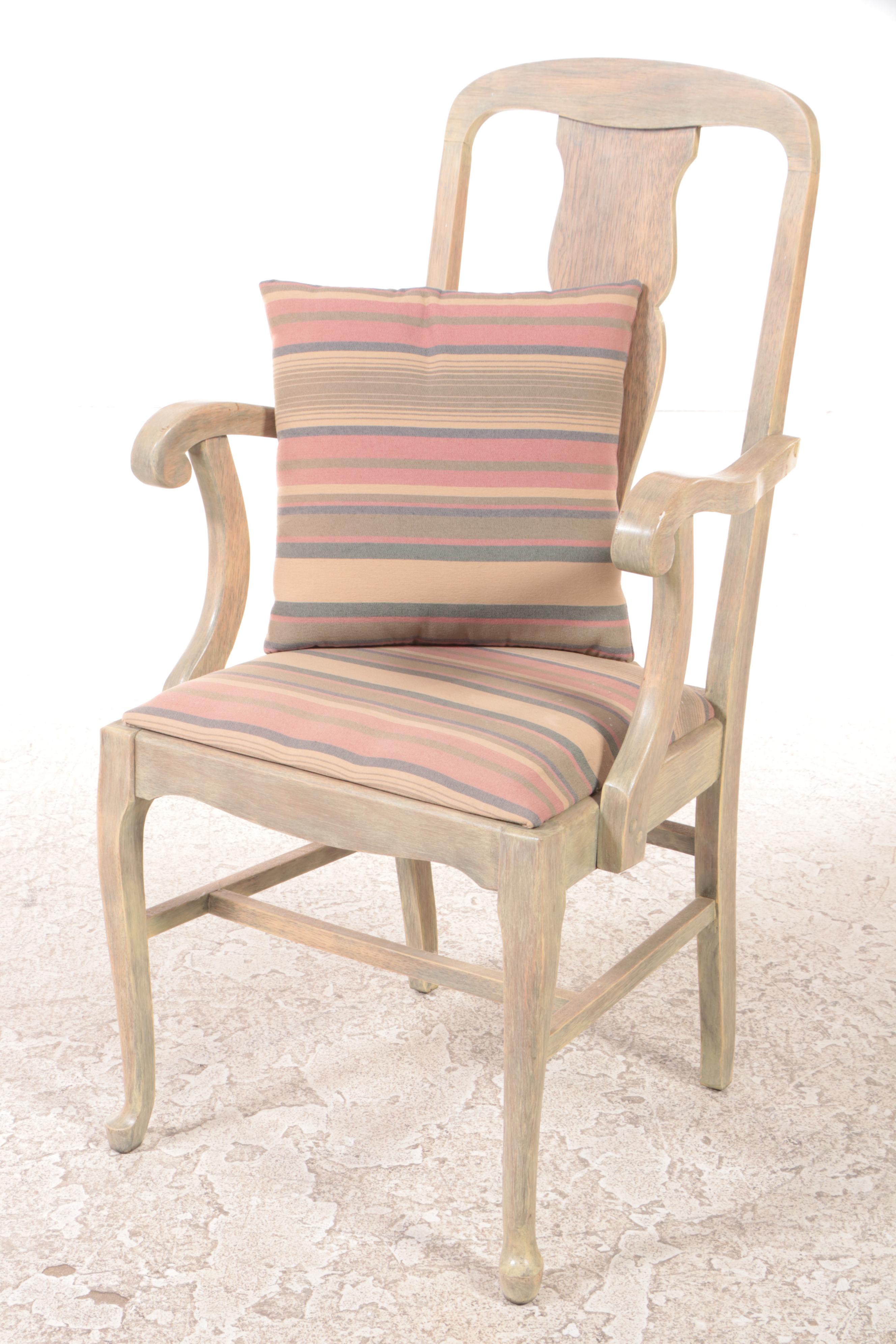 Six Hickory Chair Manufacturing Co. Colonial Revival Painted Dining Chairs