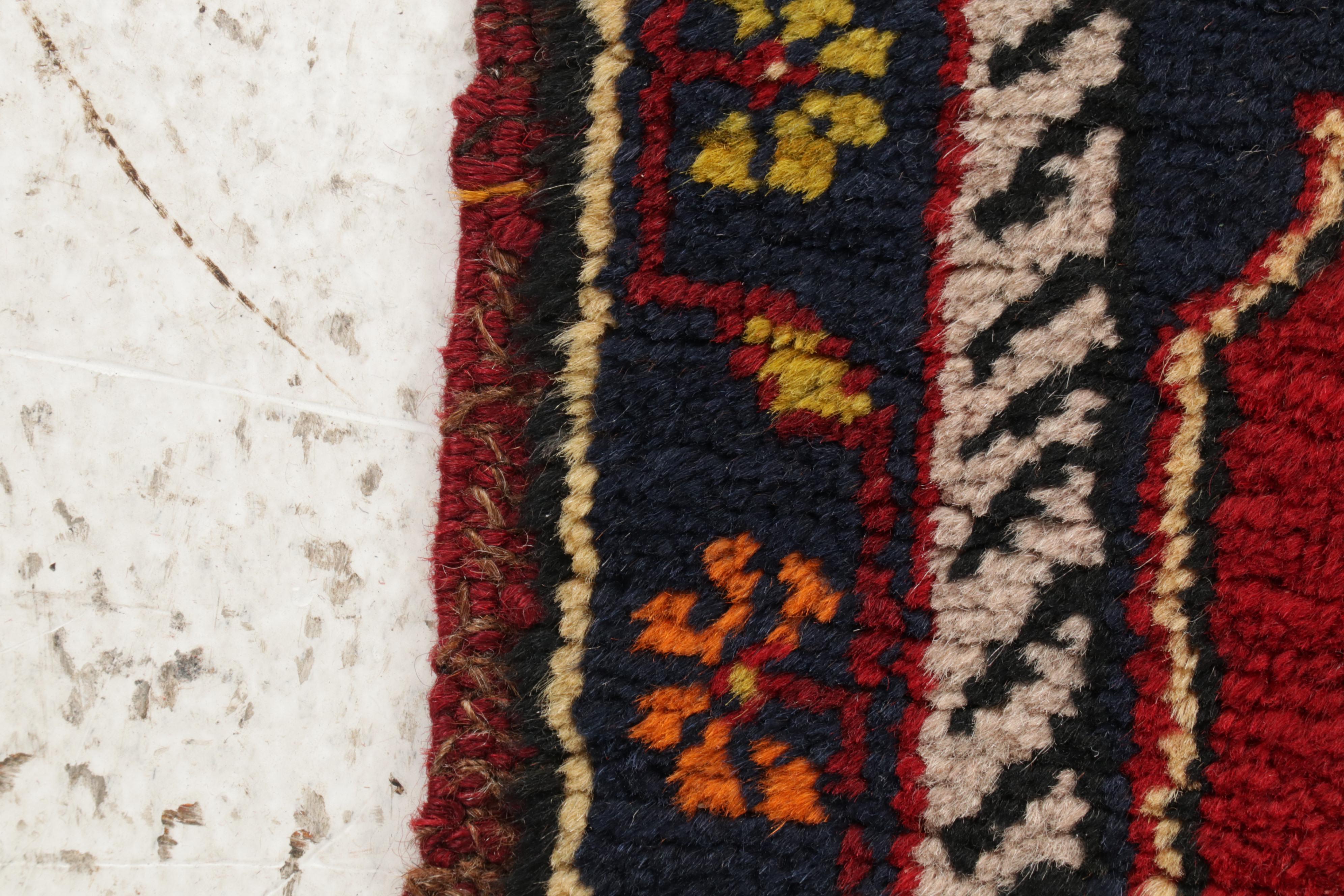 1'8 x 3'11 Hand-Knotted Turkish Dazkırı Village Rug, 1930s