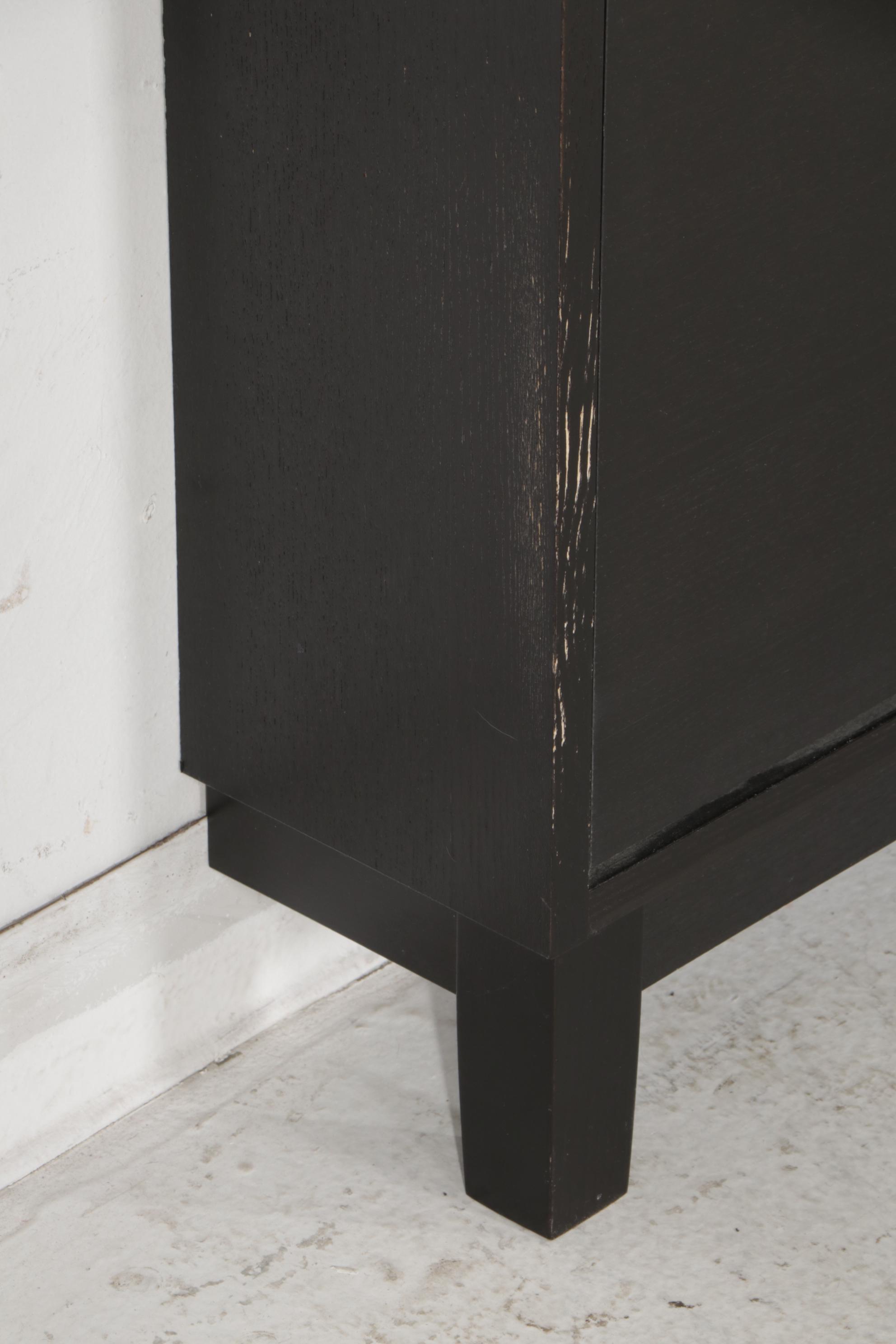 IKEA "Ställ" Ash-Veneered Shoe Storage Cabinet with "Kallax" Shelf Unit