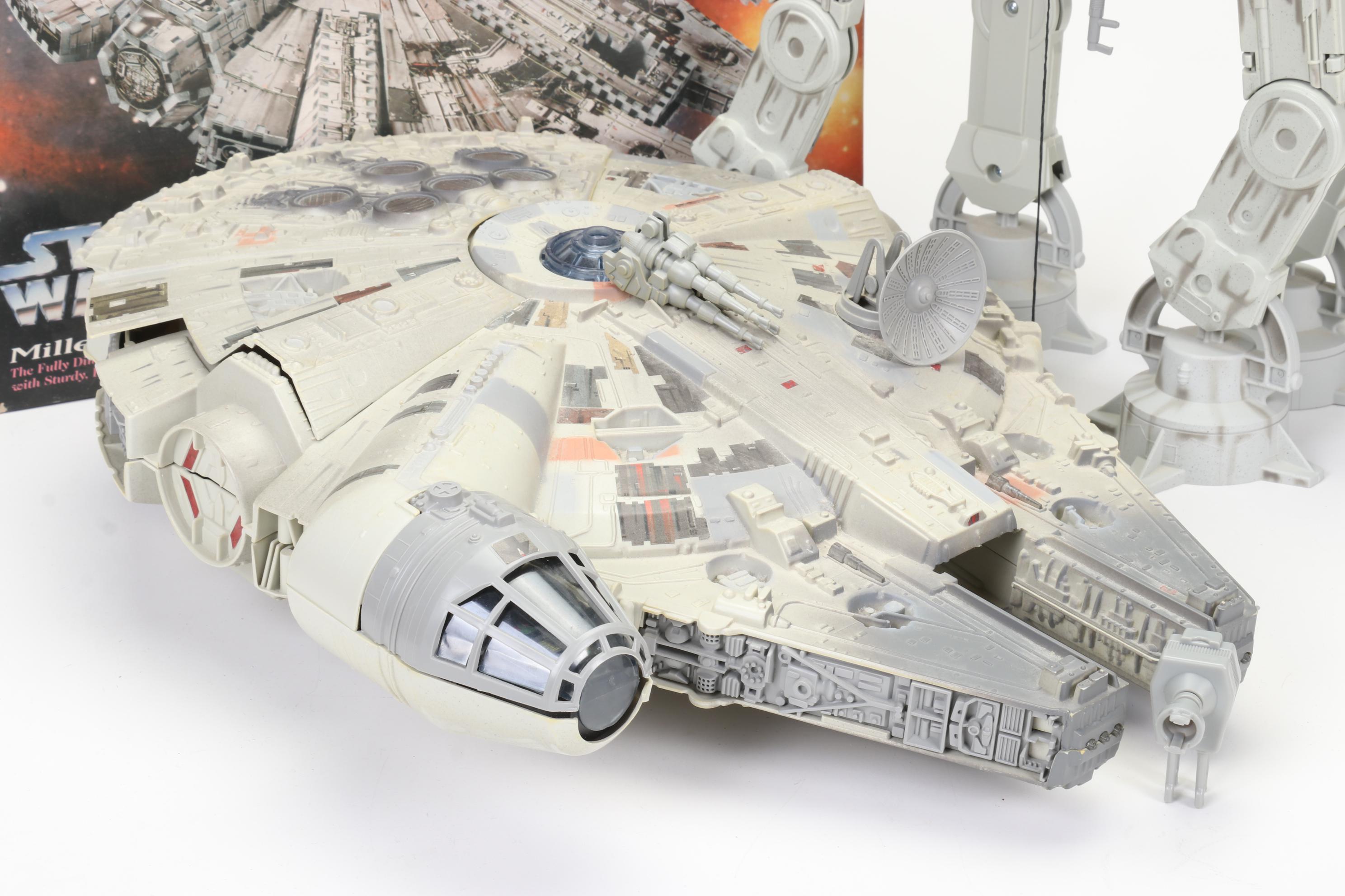 Star Wars Legos, Millennium Falcon, AT-AT Vehicle and More, 1990s