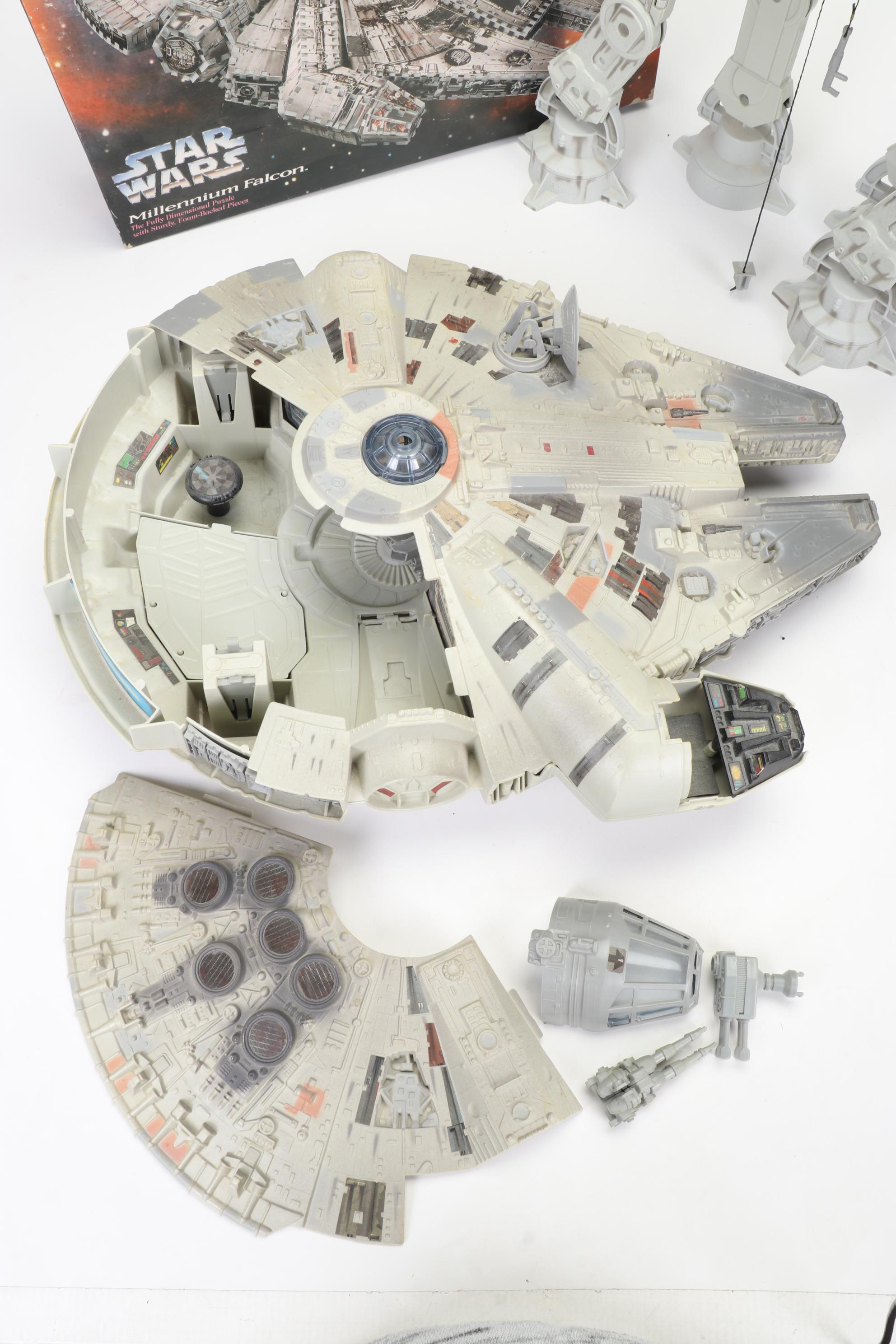 Star Wars Legos, Millennium Falcon, AT-AT Vehicle and More, 1990s