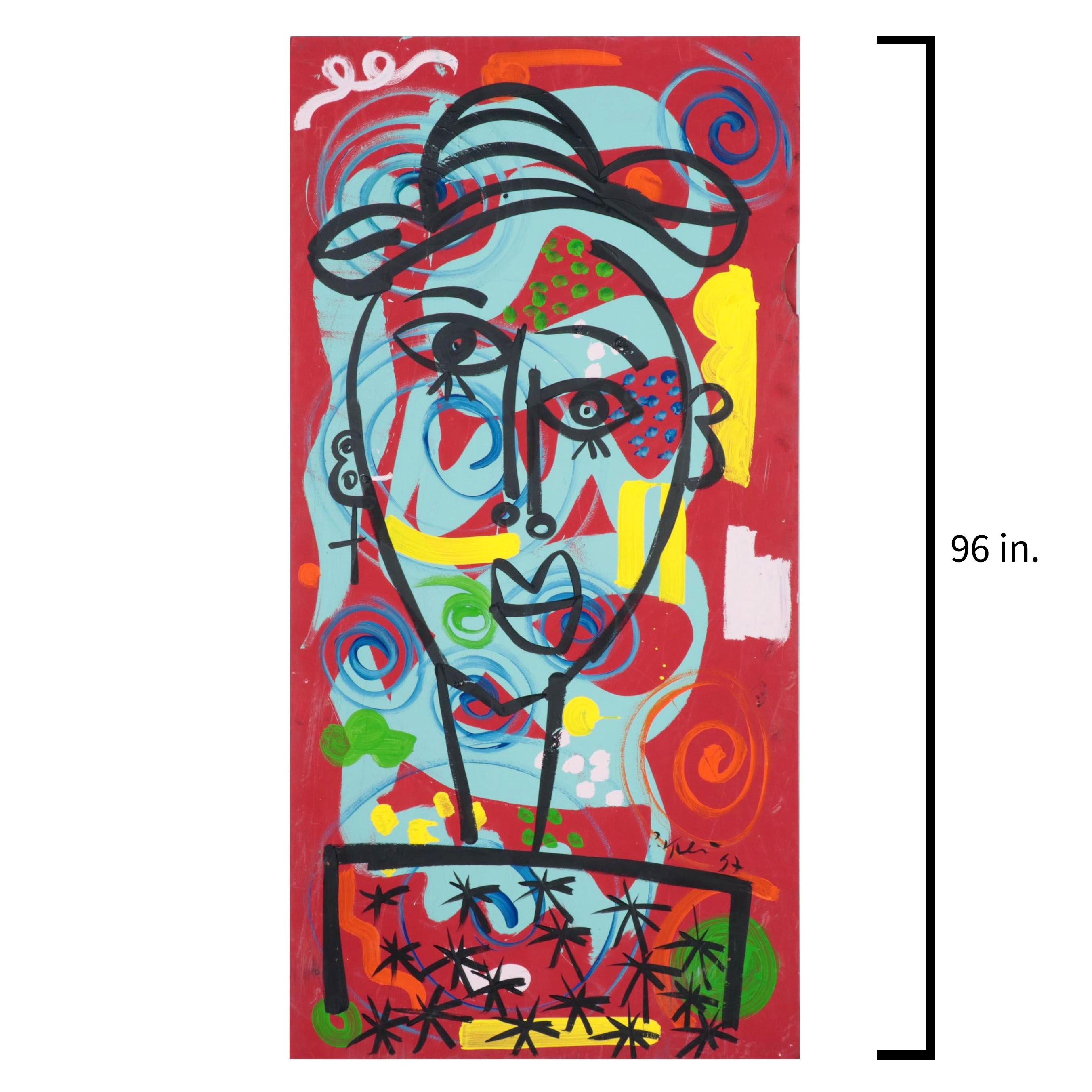 Peter Keil Large-Scale Abstract Acrylic Painting