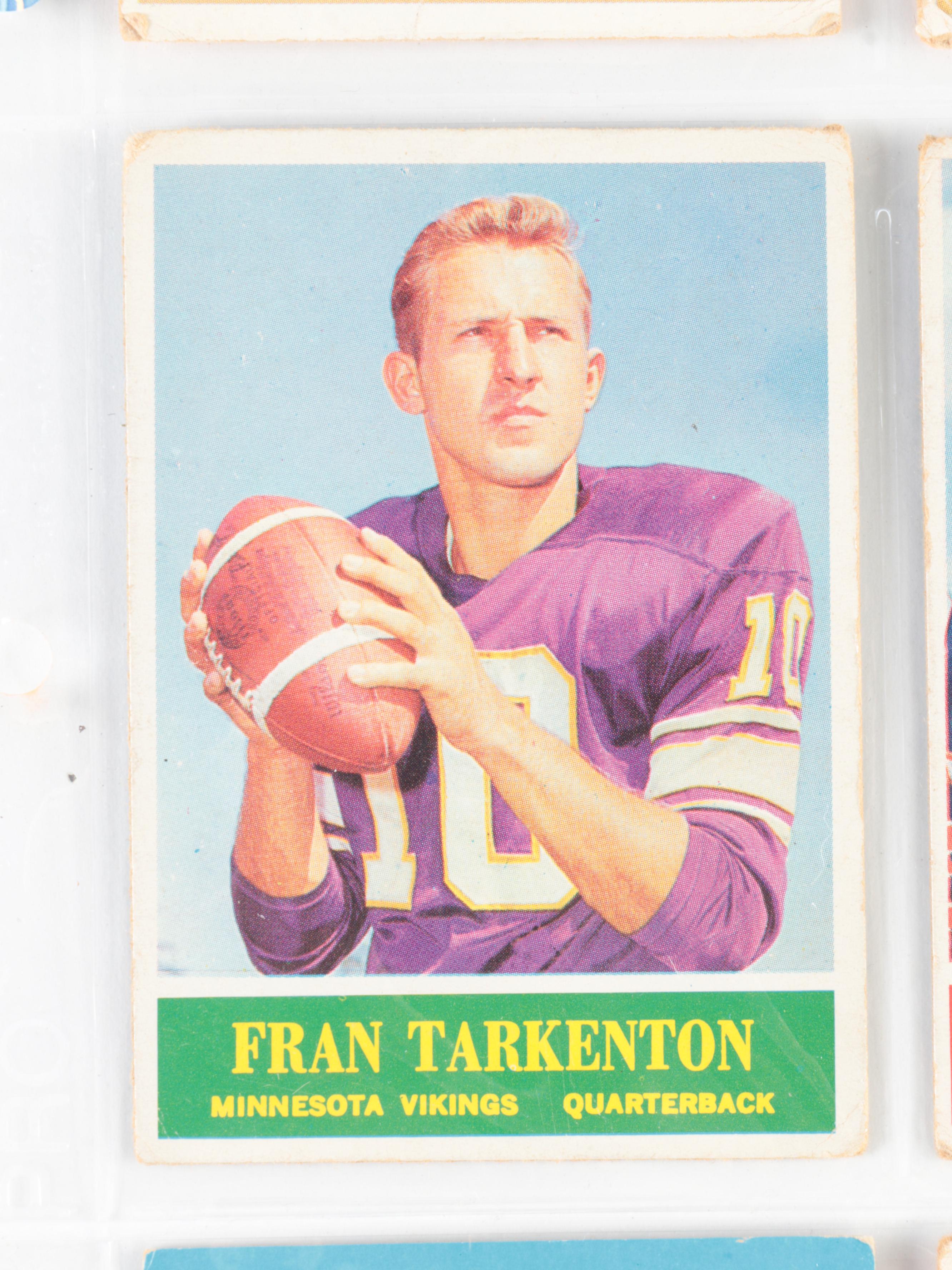 Topps Football Cards Including Tarkenton, Sayers, Lamonica and More, 1970s