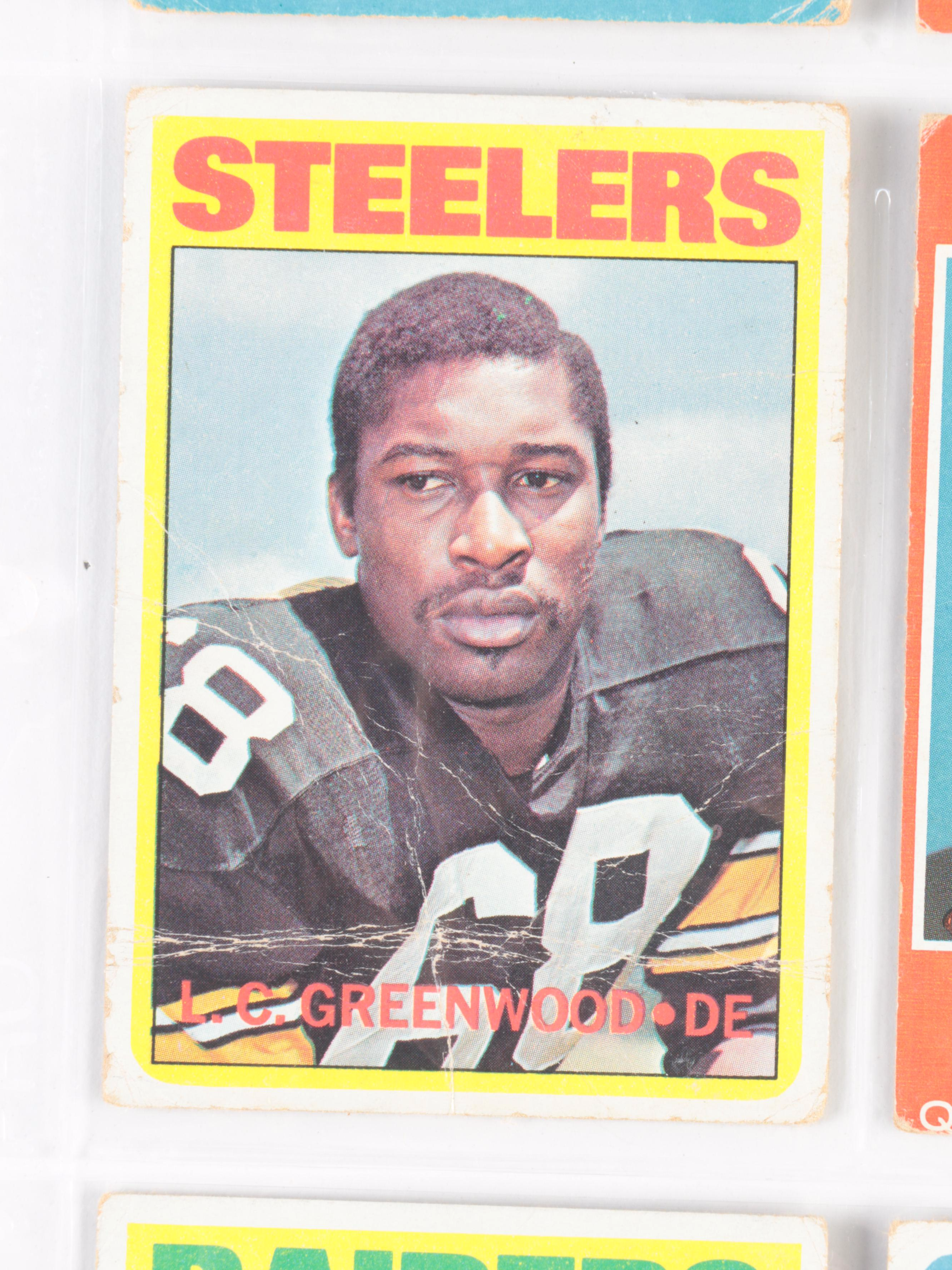 Topps Football Cards Including Tarkenton, Sayers, Lamonica and More, 1970s