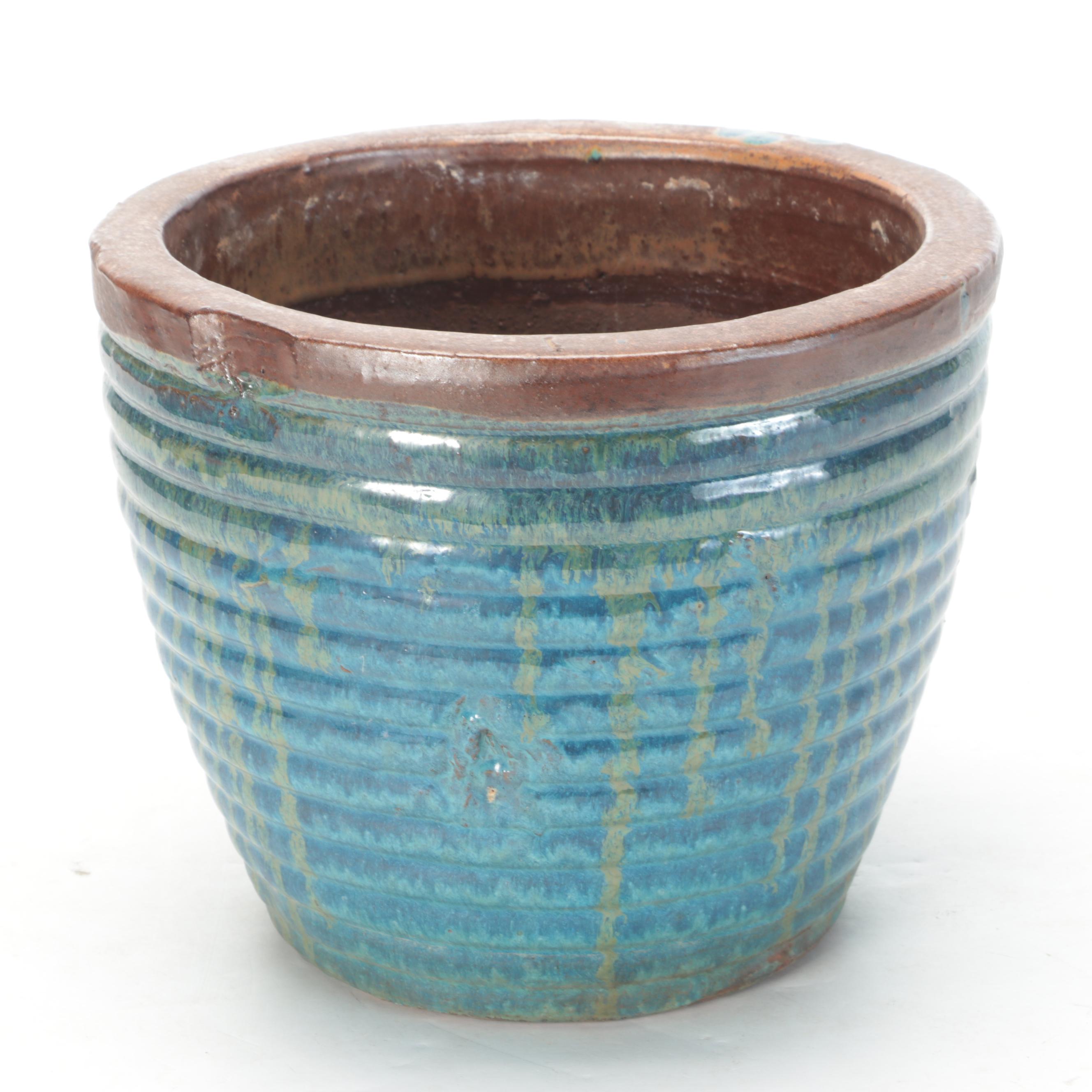 Chinese Shiwan Style and Other Earthenware Planters