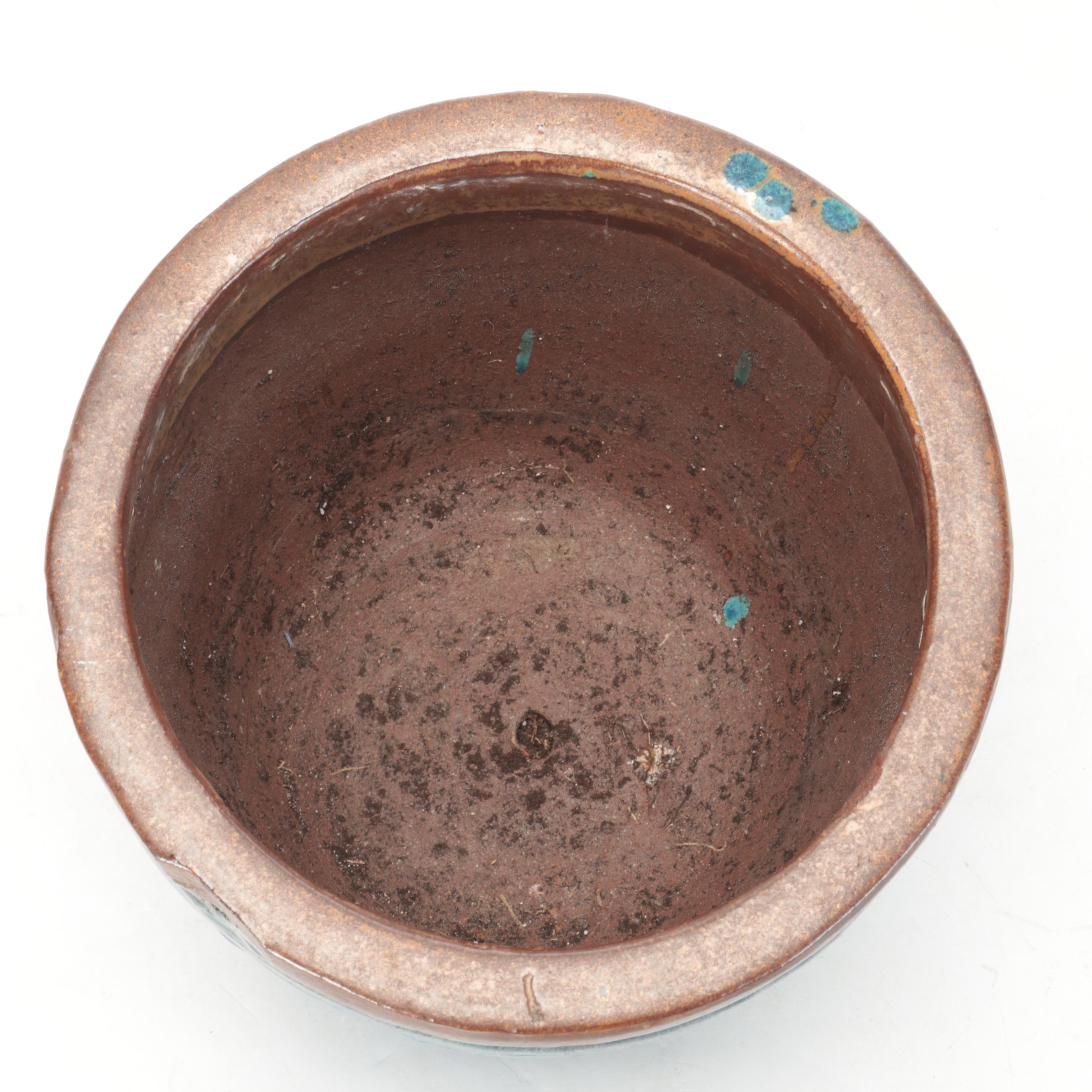 Chinese Shiwan Style and Other Earthenware Planters