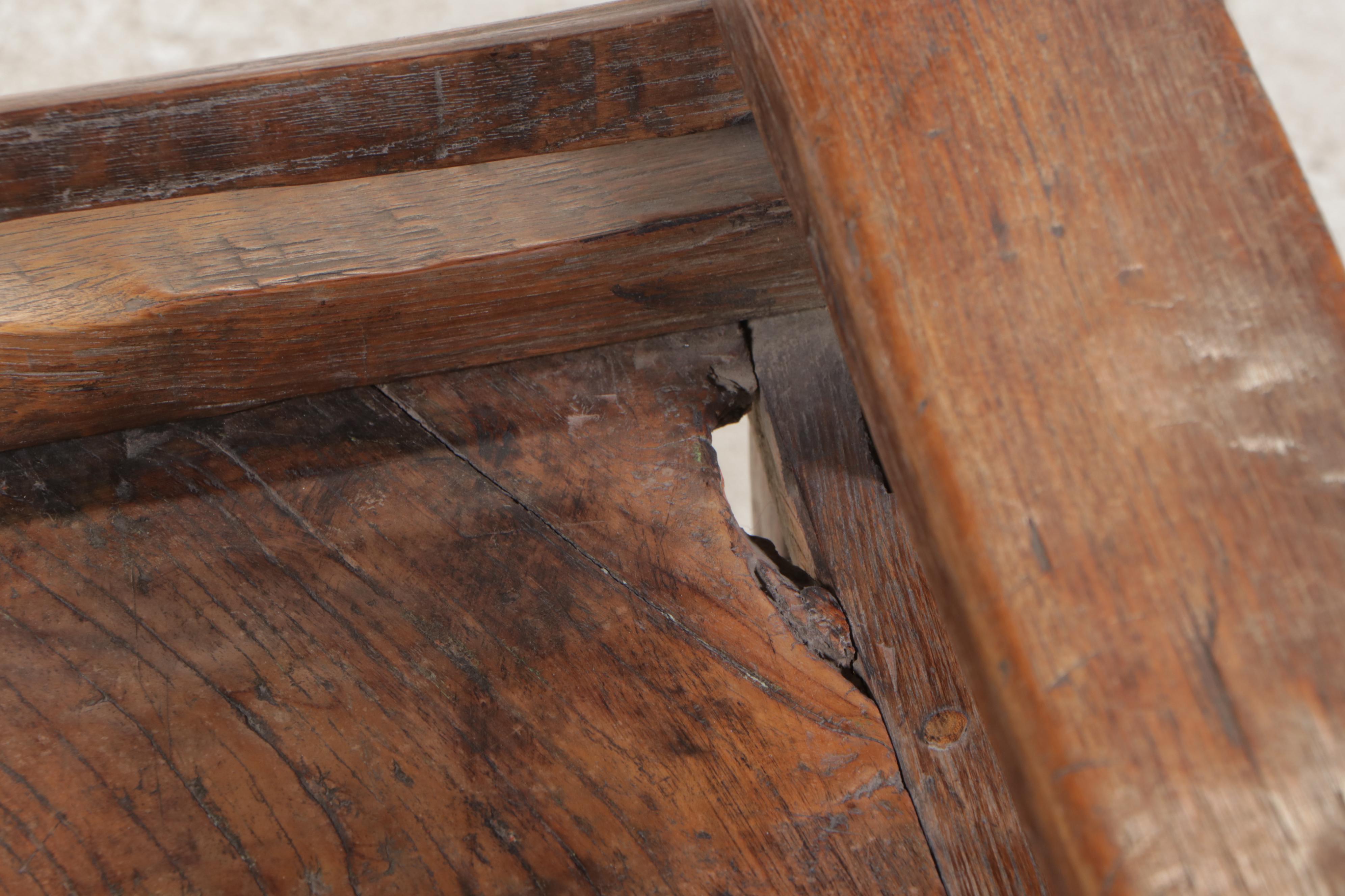 Indonesian Teak Planter's Chair, Mid-20th Century