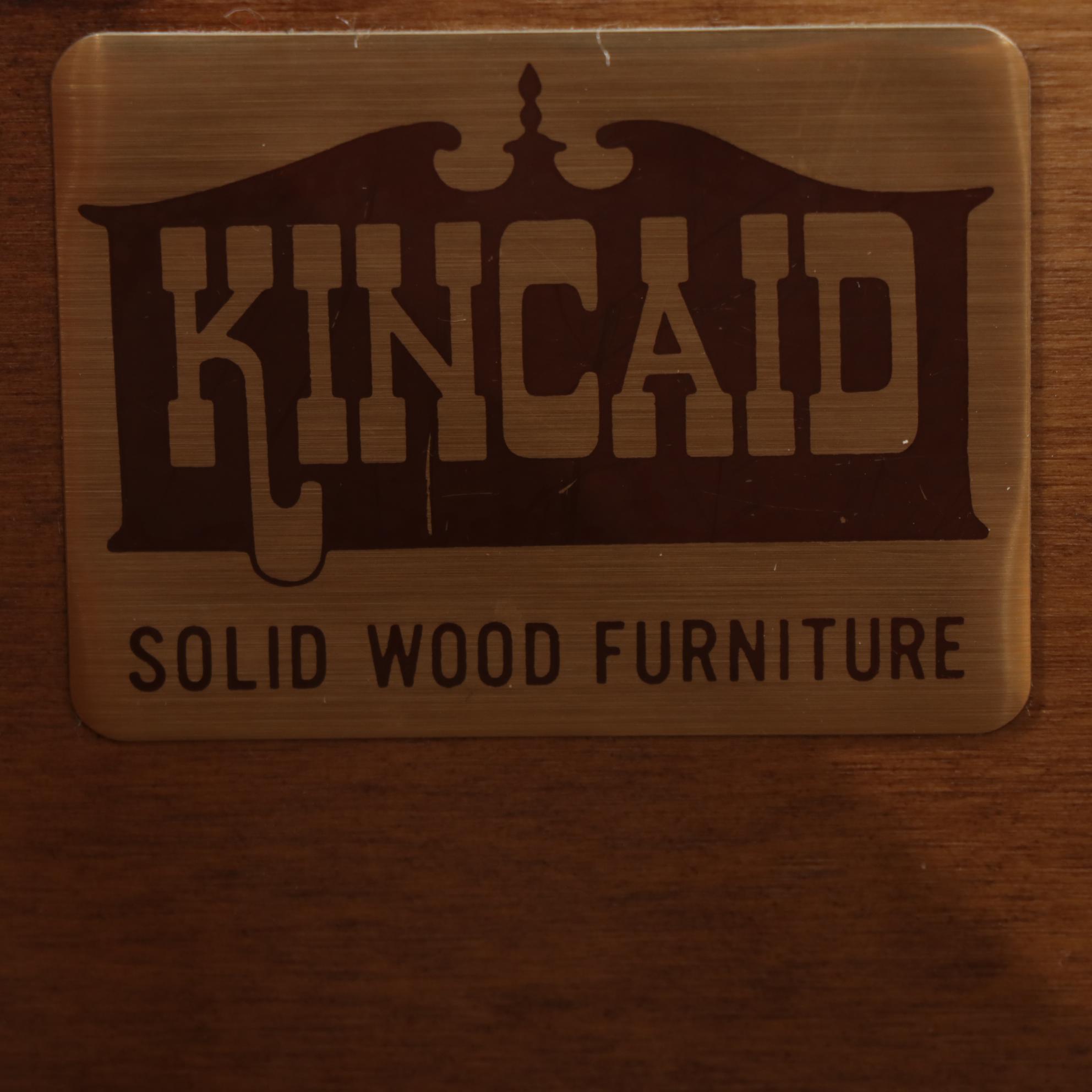 Kincaid Chippendale Style Cherry Chest of Drawers, Late 20th Century