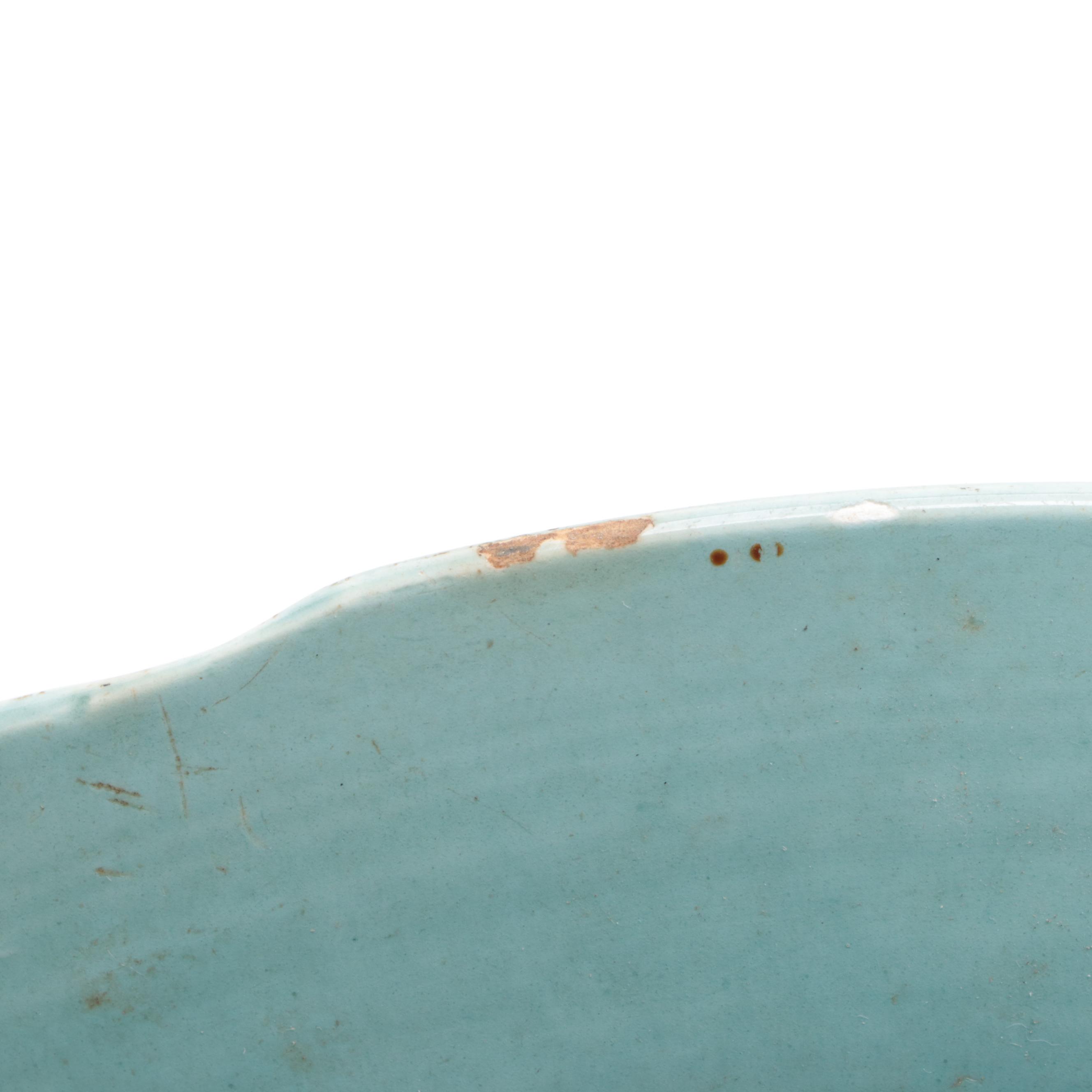 Zell German Majolica Dandelion Plate, Late 19th to Early 20th Century