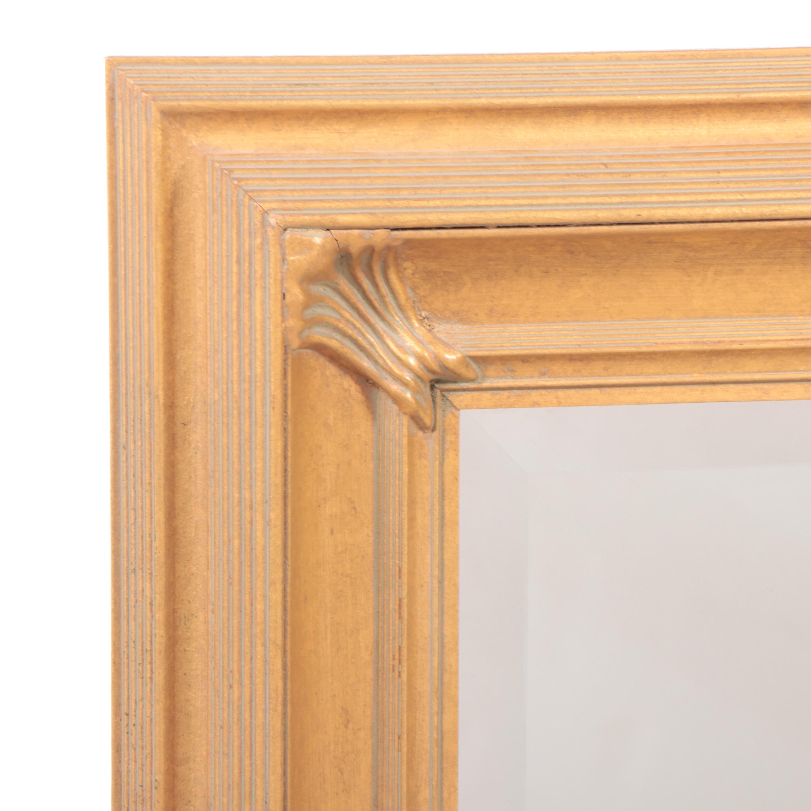 The Uttermost Company Giltwood and Beveled Glass Mirror